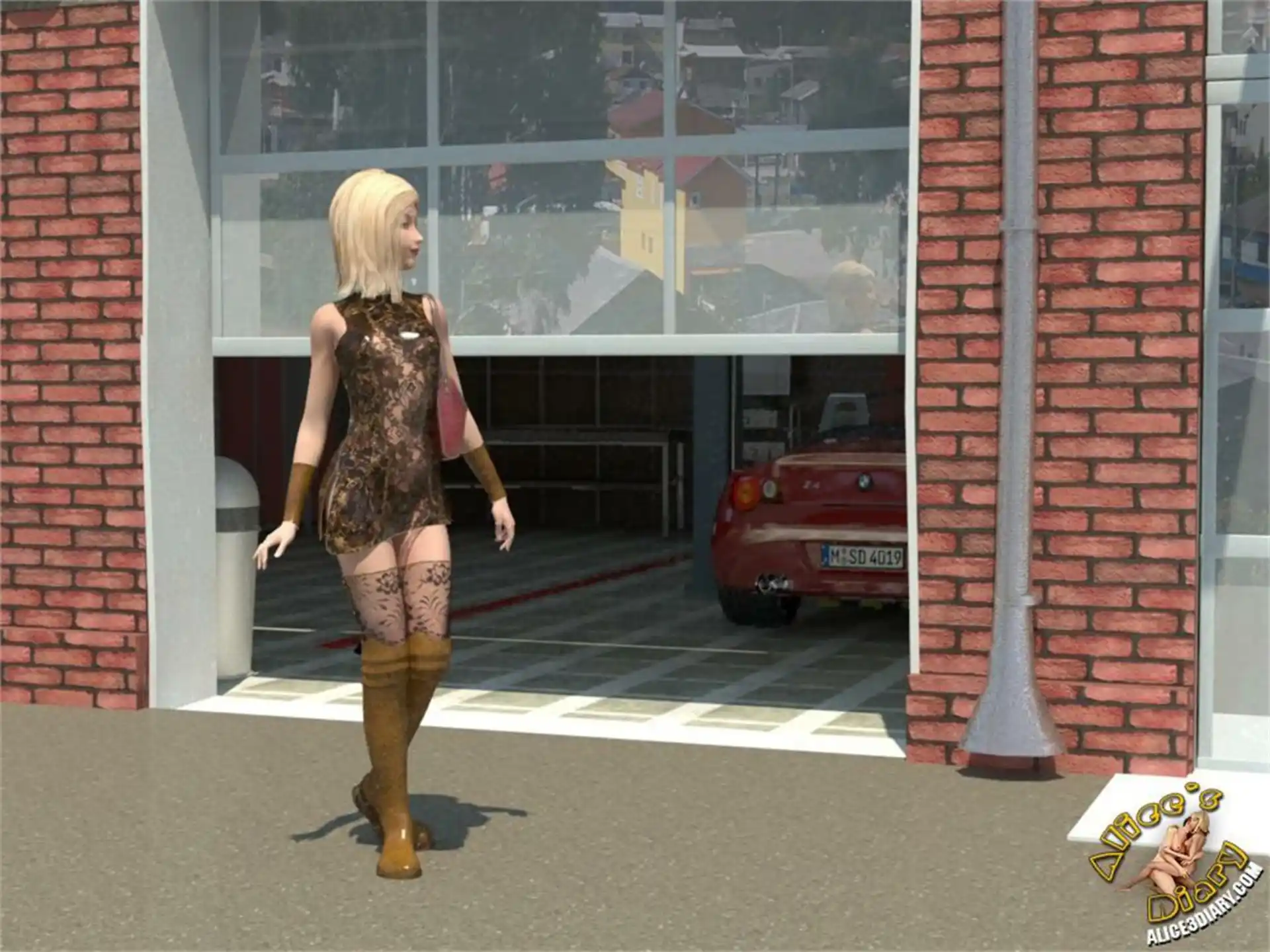Alice’s Diary Chapter 39 Sexhungry trio in the garage page 3
