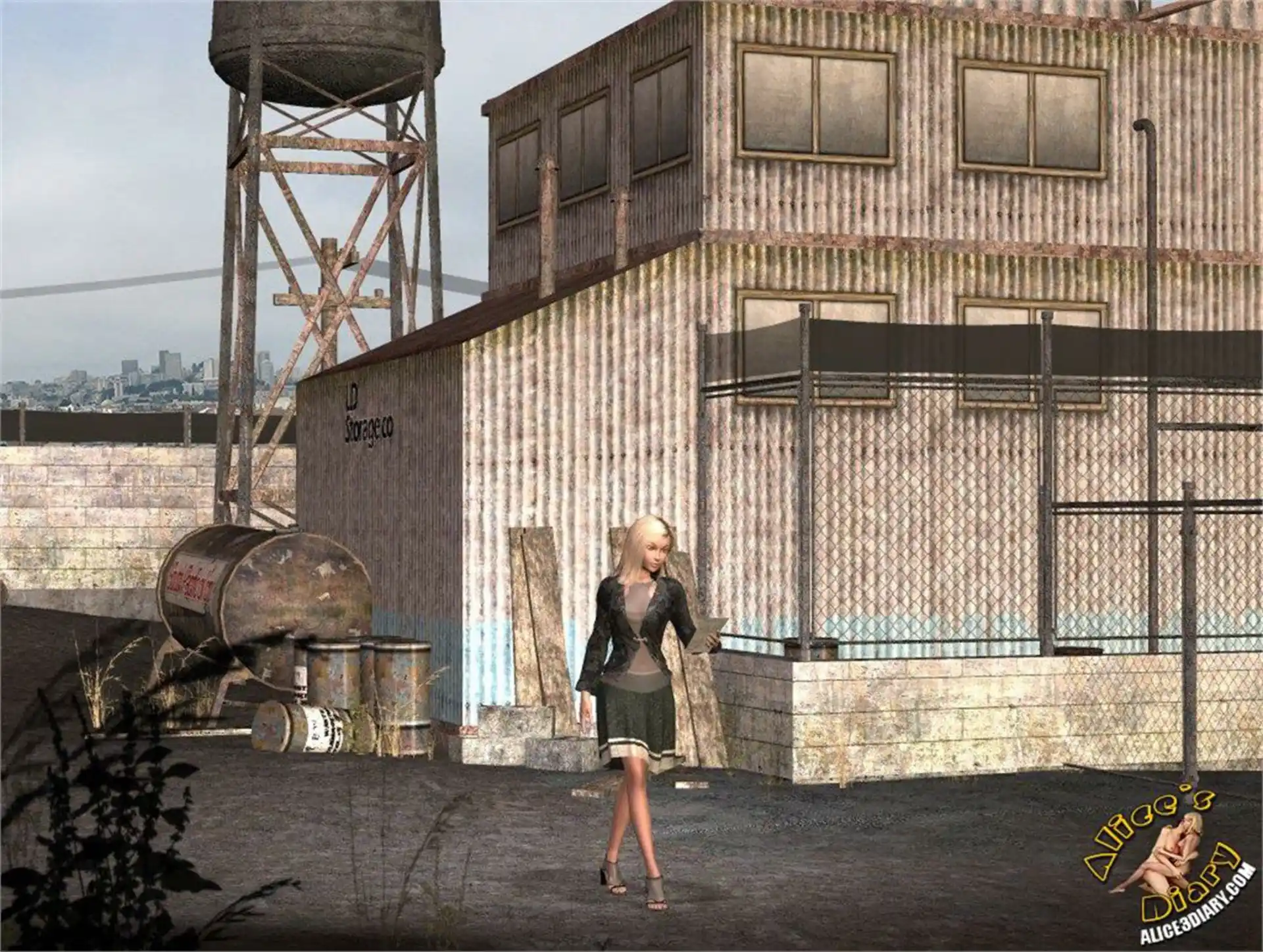 Alice’s Diary Chapter 47 Gang bang in the industrial interior page 2