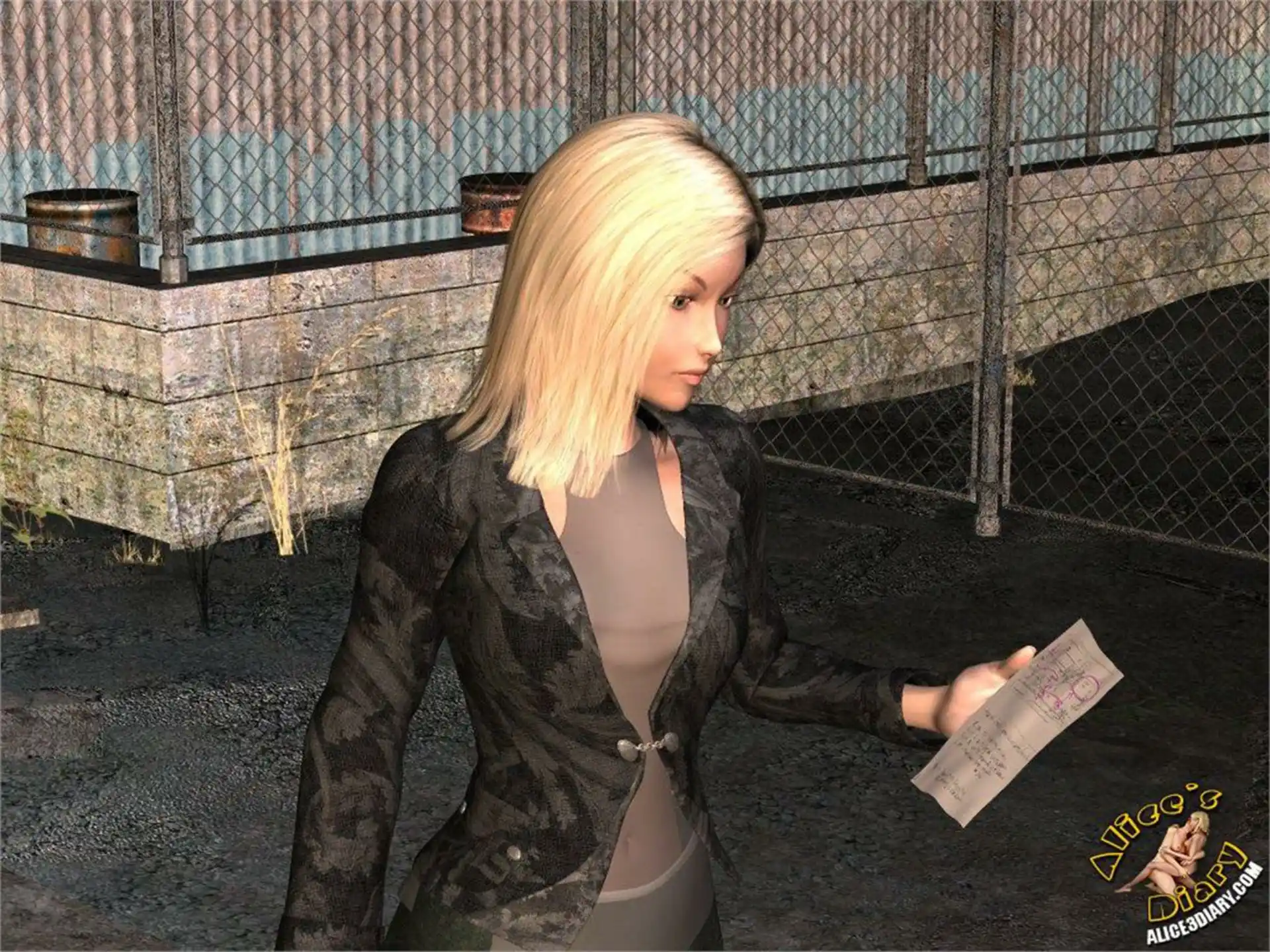 Alice’s Diary Chapter 47 Gang bang in the industrial interior page 4