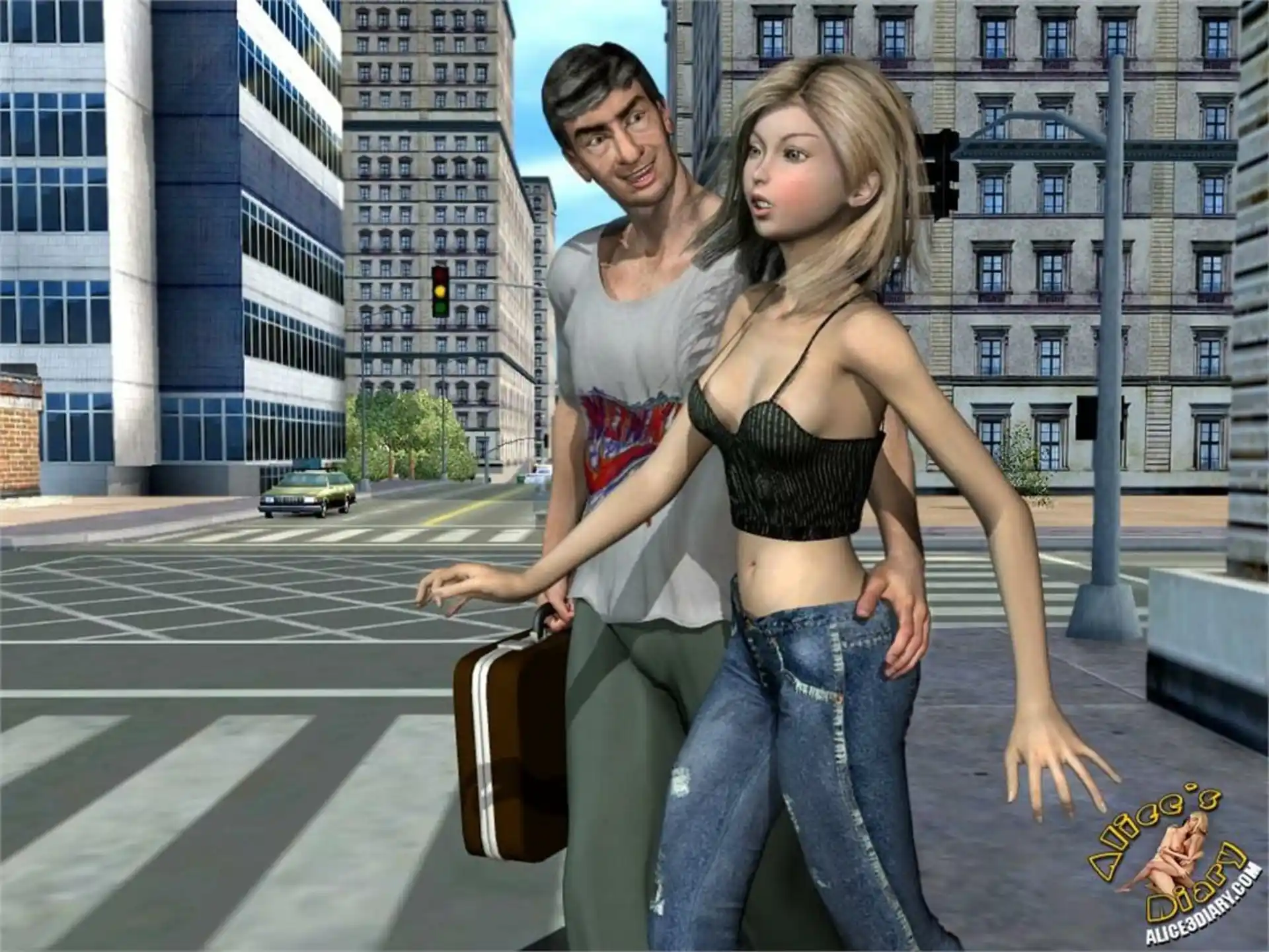 Alice’s Diary Chapter 02 Crazy fucking with hobos page 4