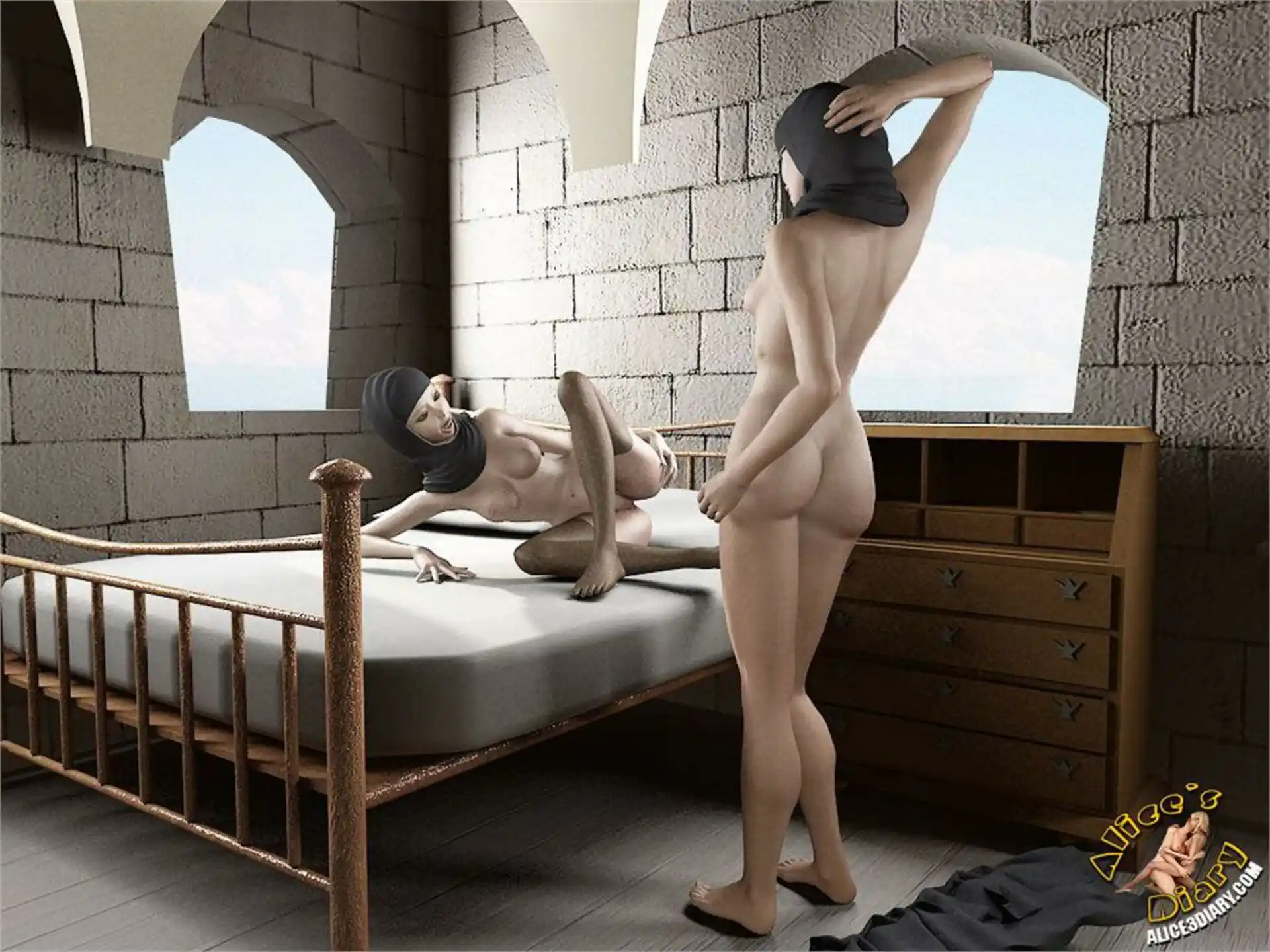 Alice’s Diary Chapter 68 Nunnery is for lesbian Love page 10