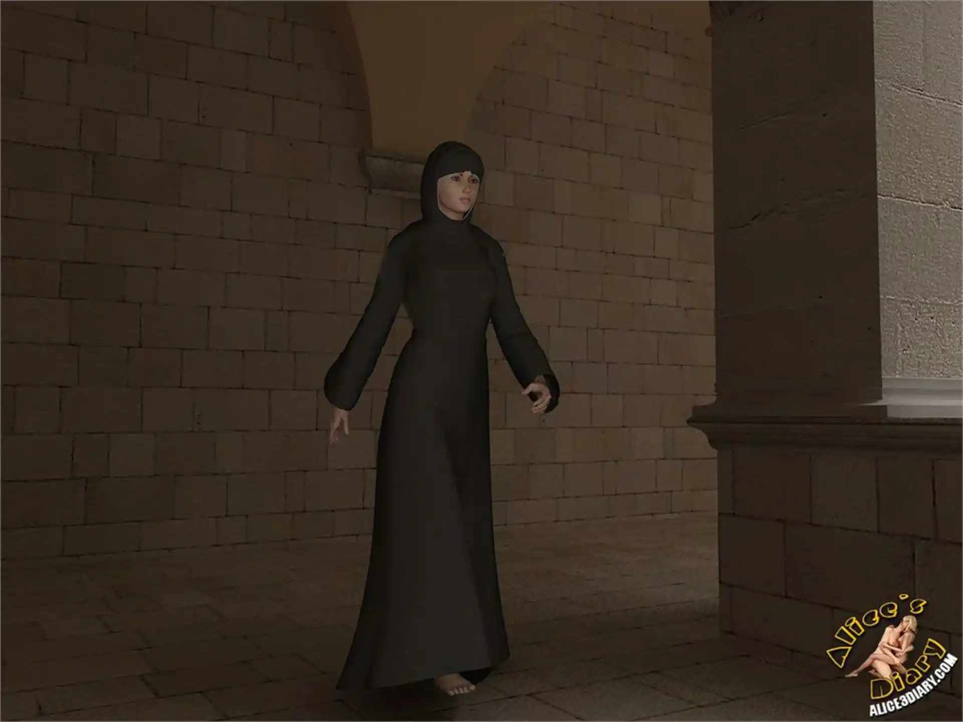 Alice’s Diary Chapter 68 Nunnery is for lesbian Love page 3