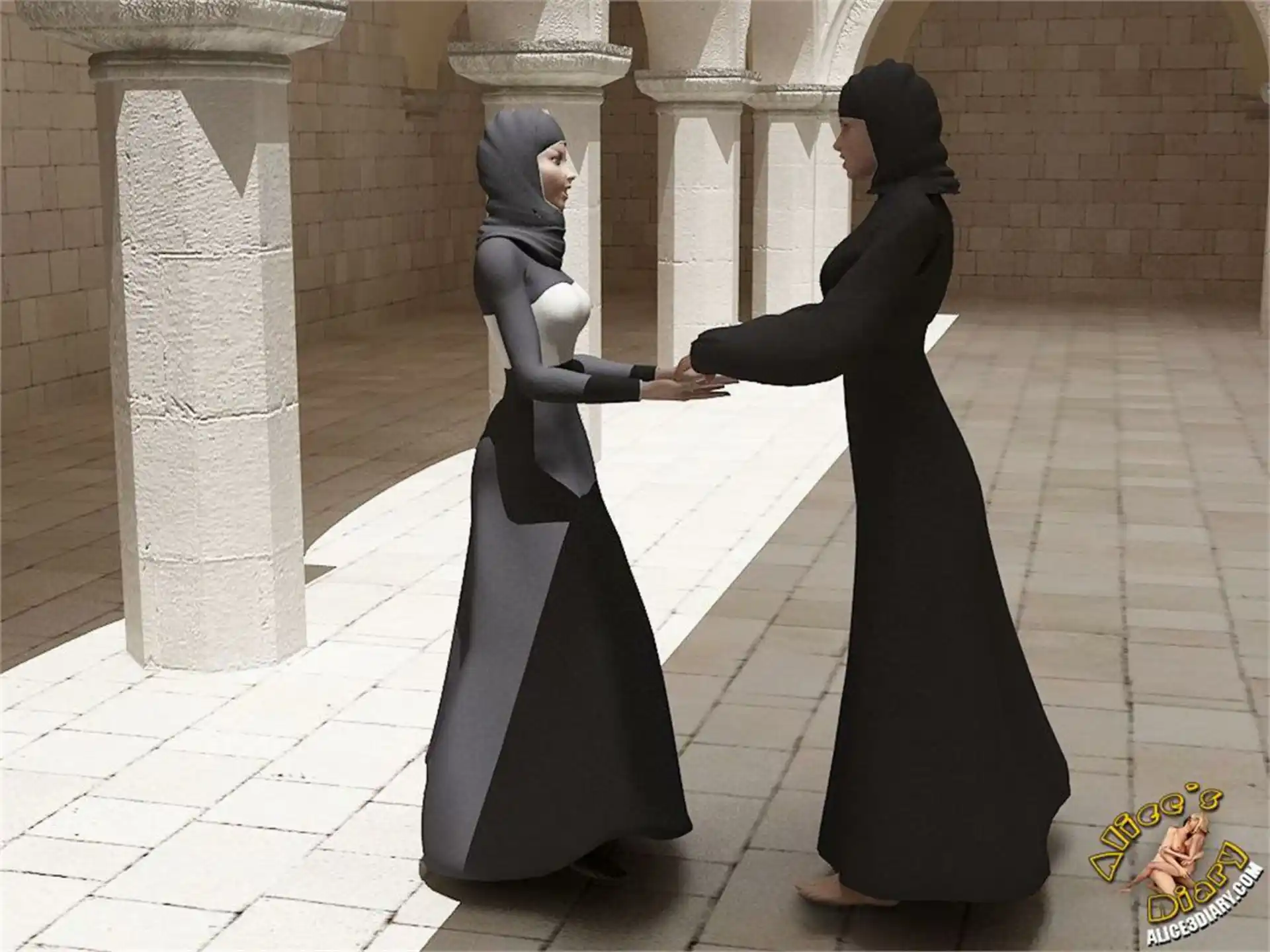 Alice’s Diary Chapter 68 Nunnery is for lesbian Love page 5