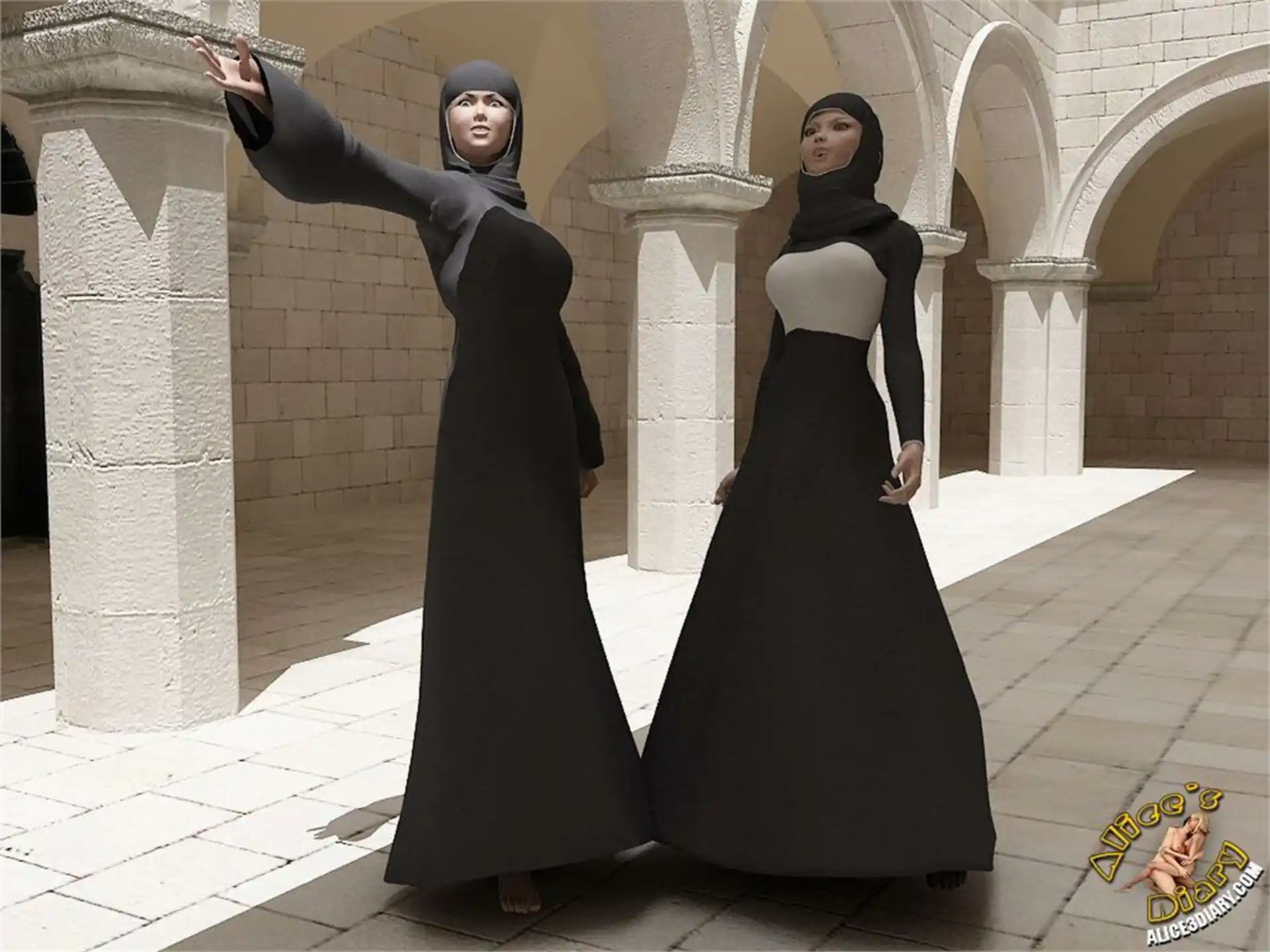 Alice’s Diary Chapter 68 Nunnery is for lesbian Love page 6