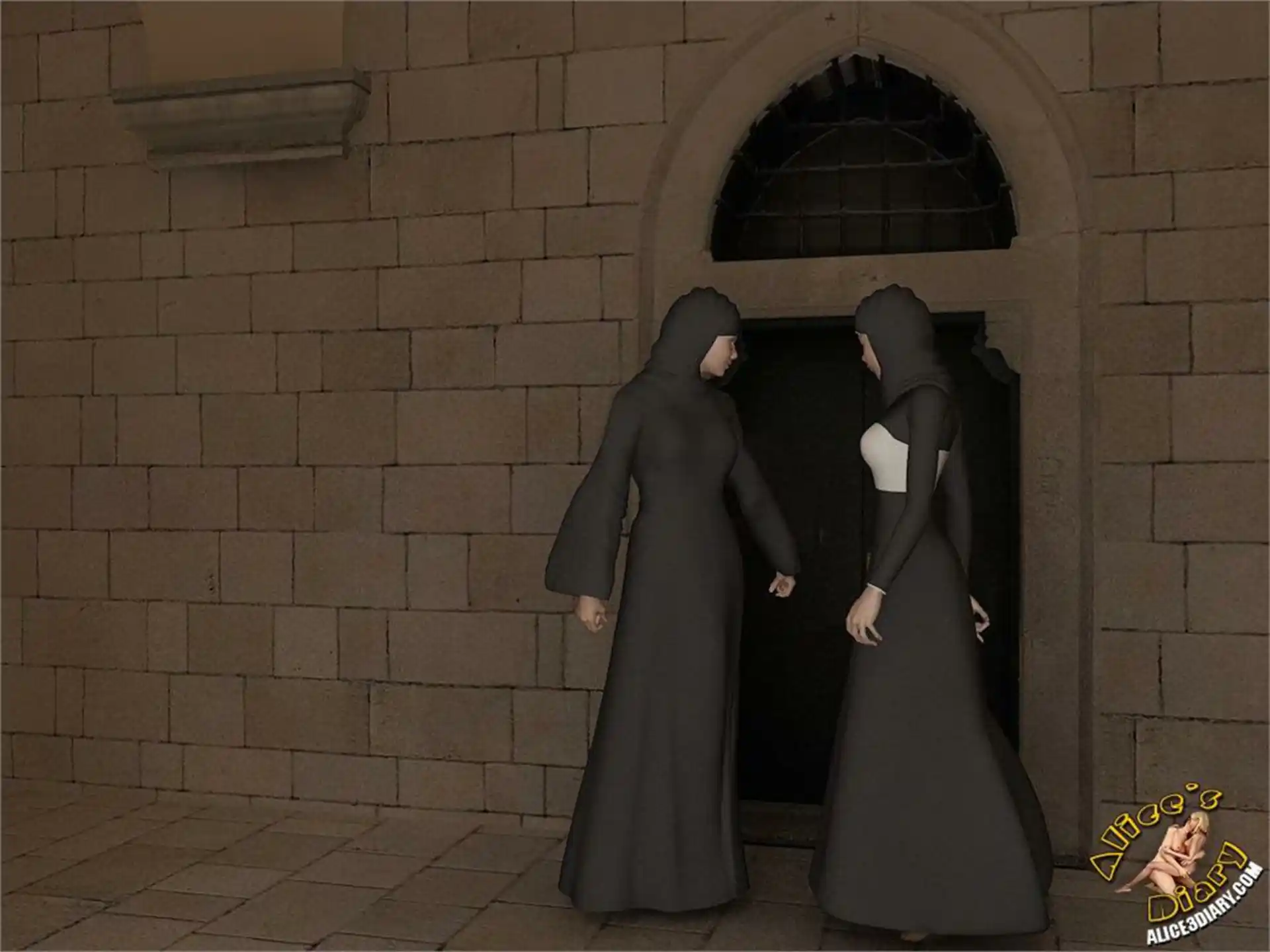 Alice’s Diary Chapter 68 Nunnery is for lesbian Love page 7