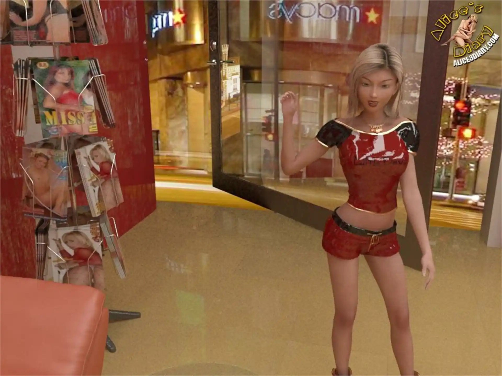 Alice’s Diary Chapter 44 Sex shop sexperiments page 4