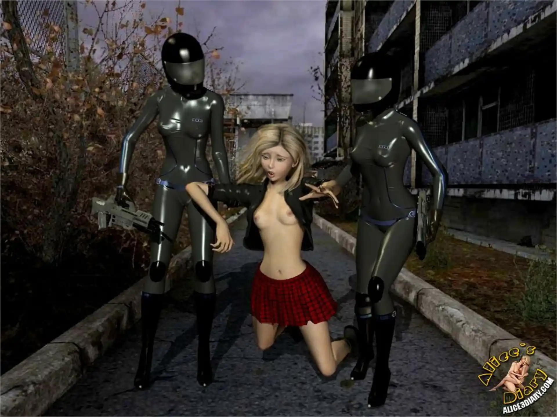 Alice’s Diary Chapter 29 Terrific sextrip in ZoneX or How important to be careful page 4