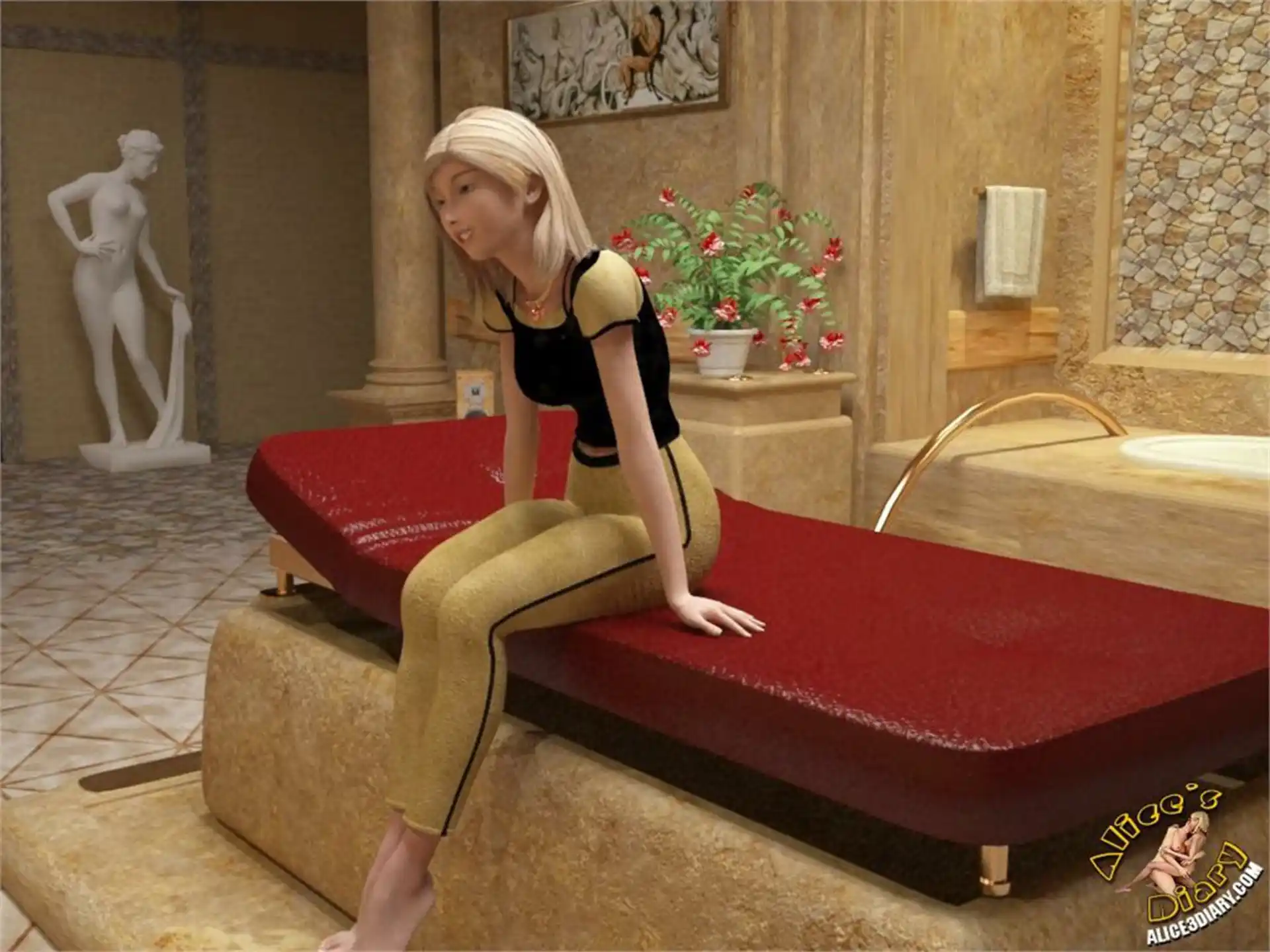 Alice’s Diary Chapter 15 Nothing but massage page 4