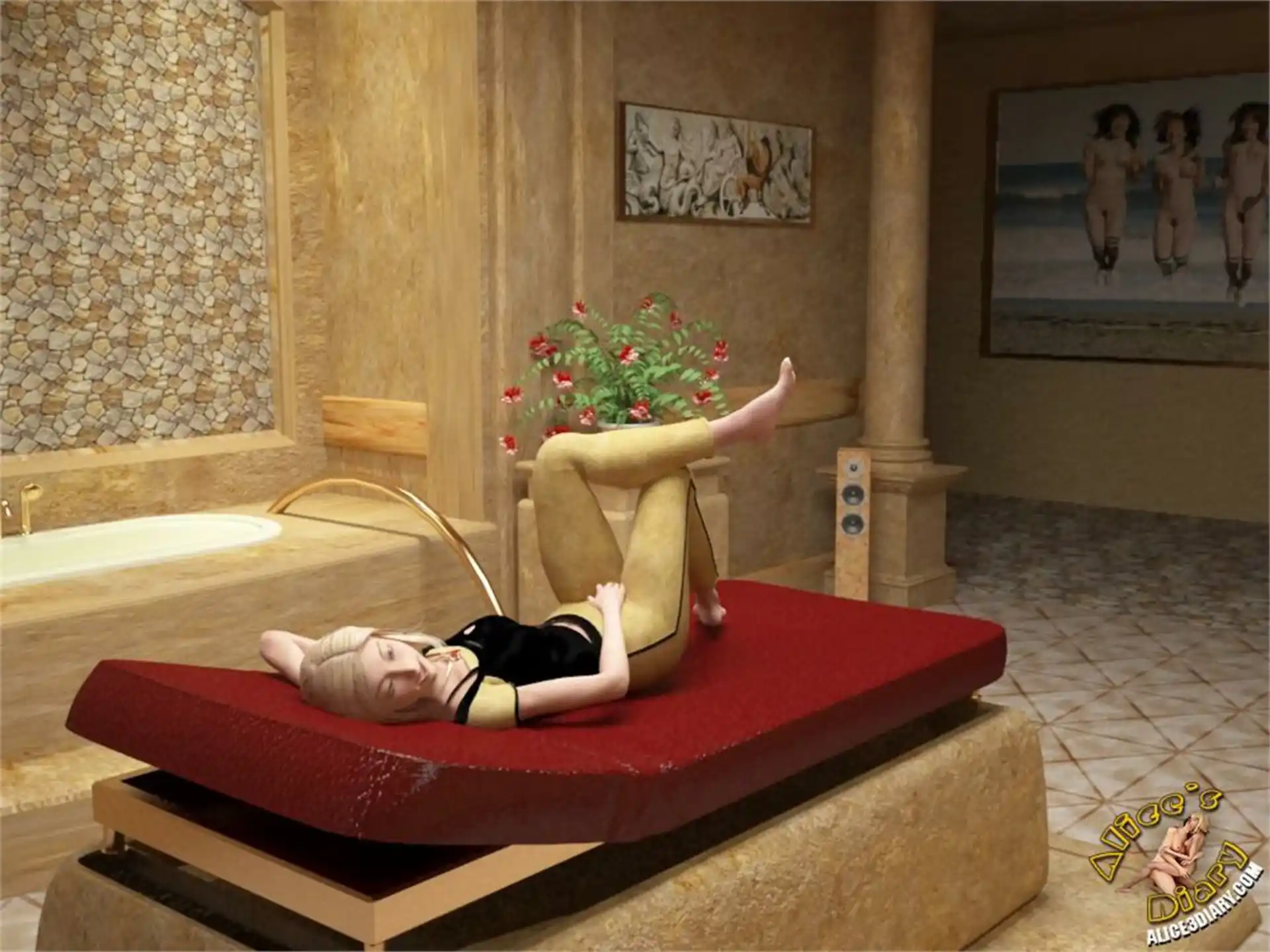 Alice’s Diary Chapter 15 Nothing but massage page 5