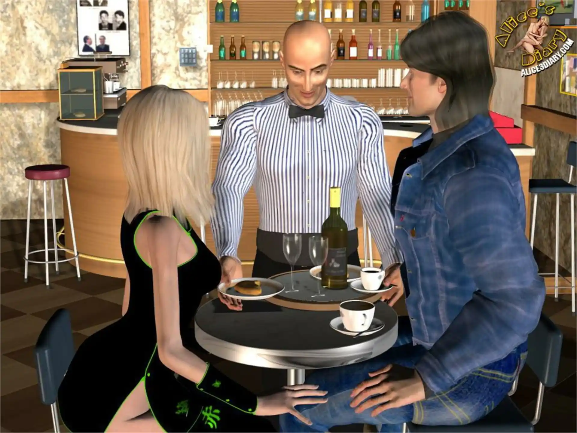 Alice’s Diary Chapter 49 Fucked up in the bar page 12