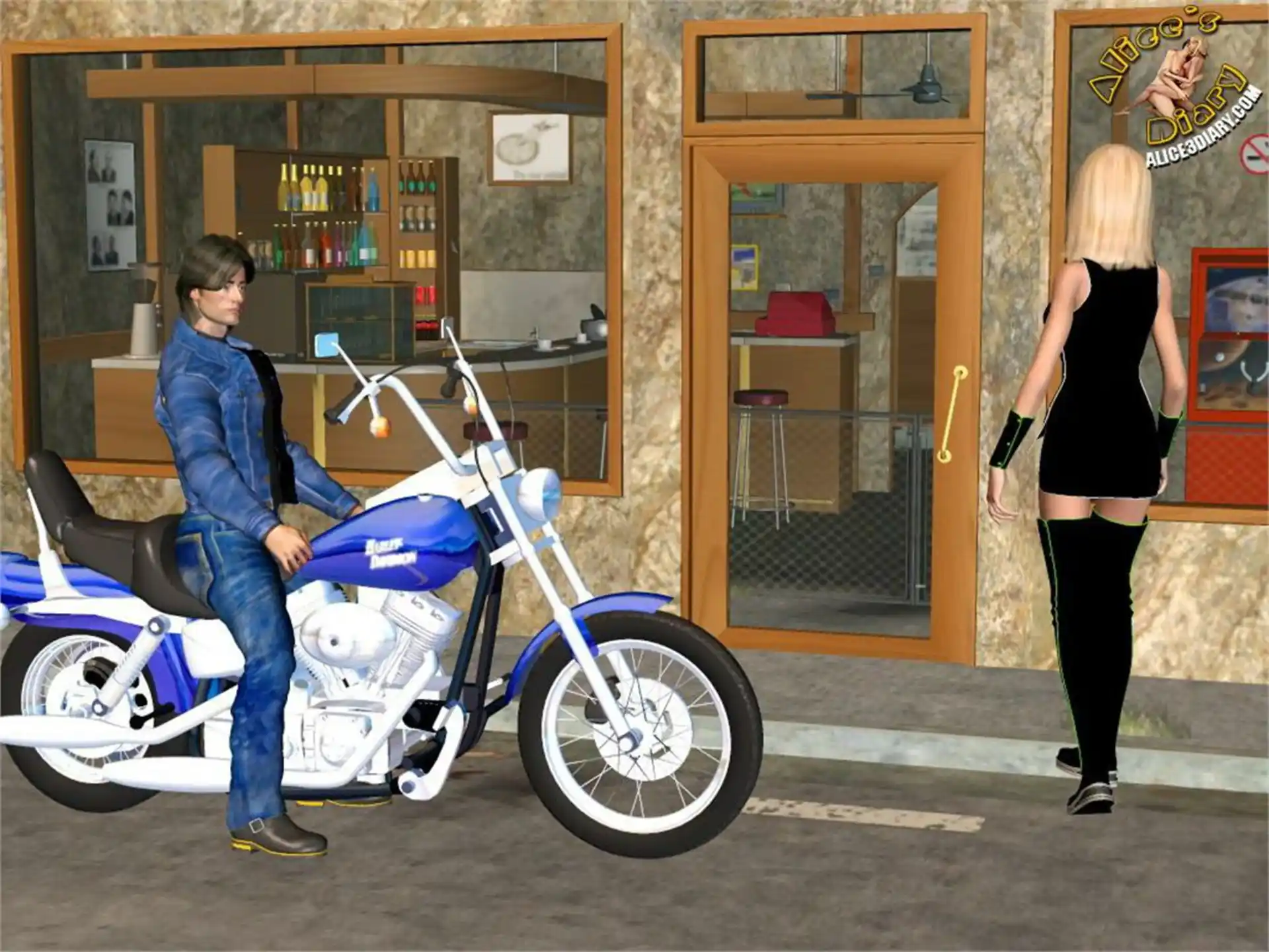 Alice’s Diary Chapter 49 Fucked up in the bar page 3