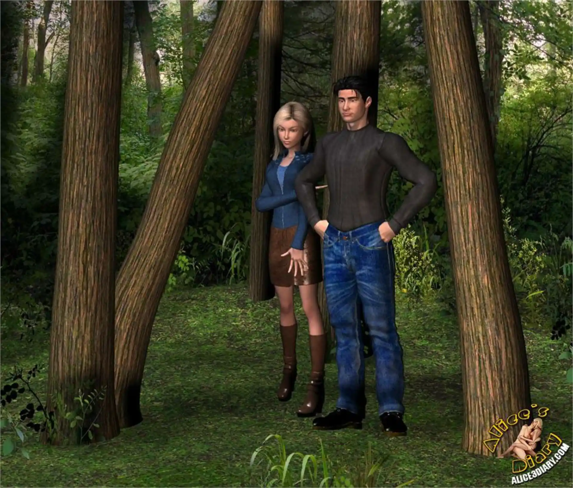 Alice’s Diary Chapter 42 Woods as a sex range page 7
