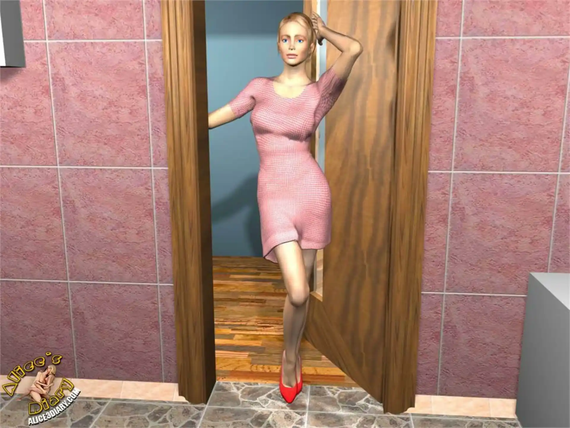 Alice’s Diary Chapter 62 Mature Lesbian Orgasmor Bathhouse page 16