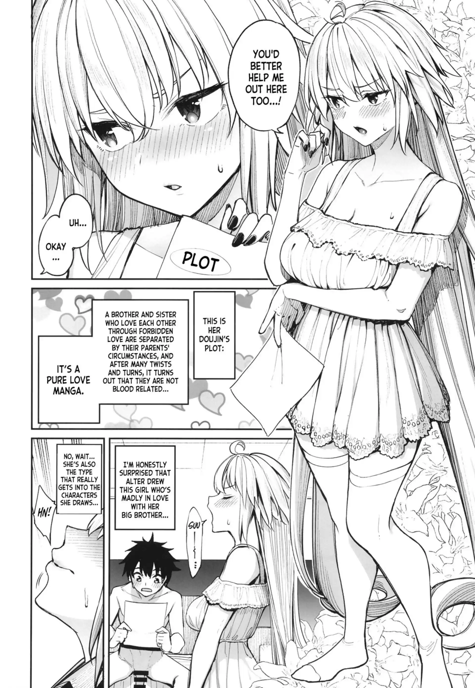 Sisters swimming at the sea in summer Sisters swimming at the sea in summer - Chapter 1 (Fate/Grand Order) page 15