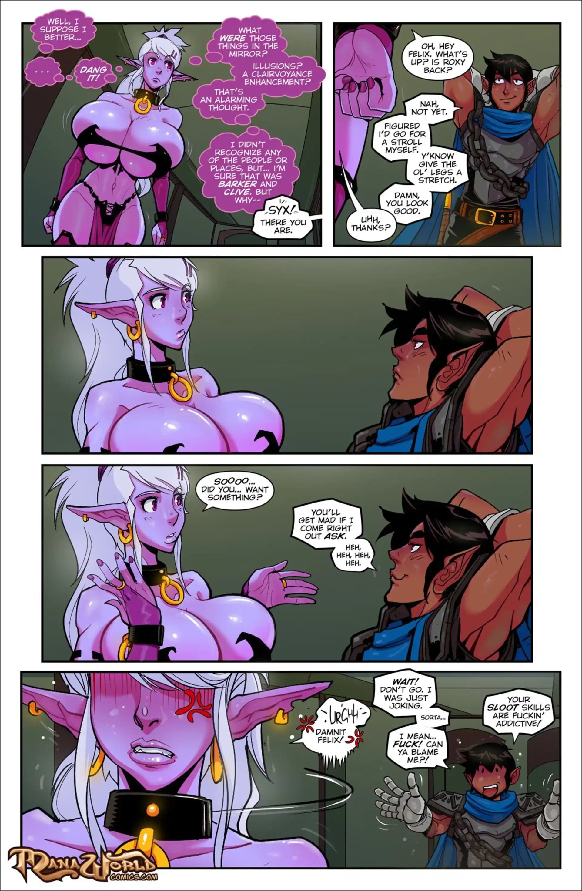 HOT Main Comic Series 5 . Reflection - Interlude - Chapter 20.5 page 6