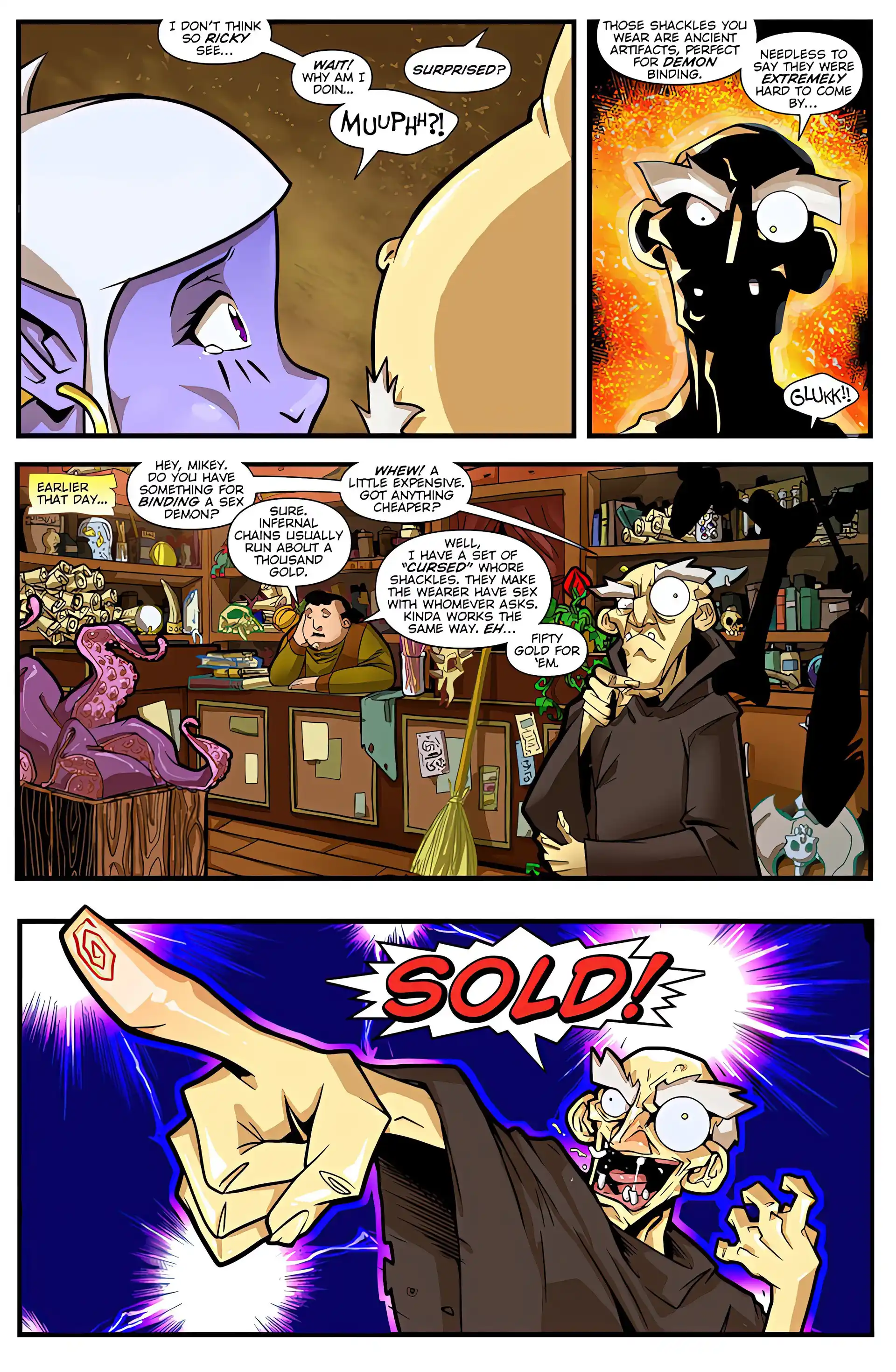 HOT Main Comic Series Summoning - Chapter 1 page 10
