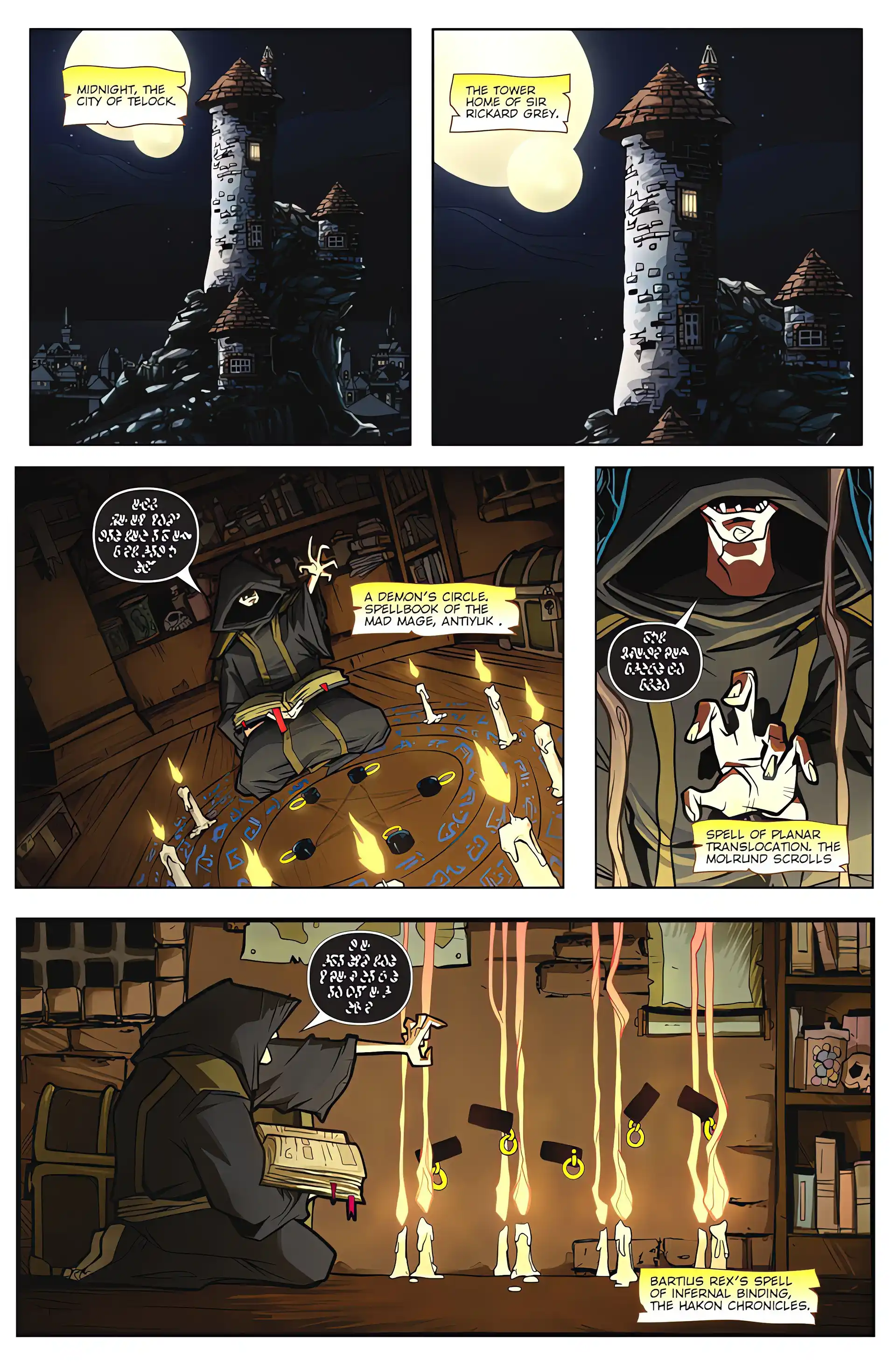 HOT Main Comic Series Summoning - Chapter 1 page 5