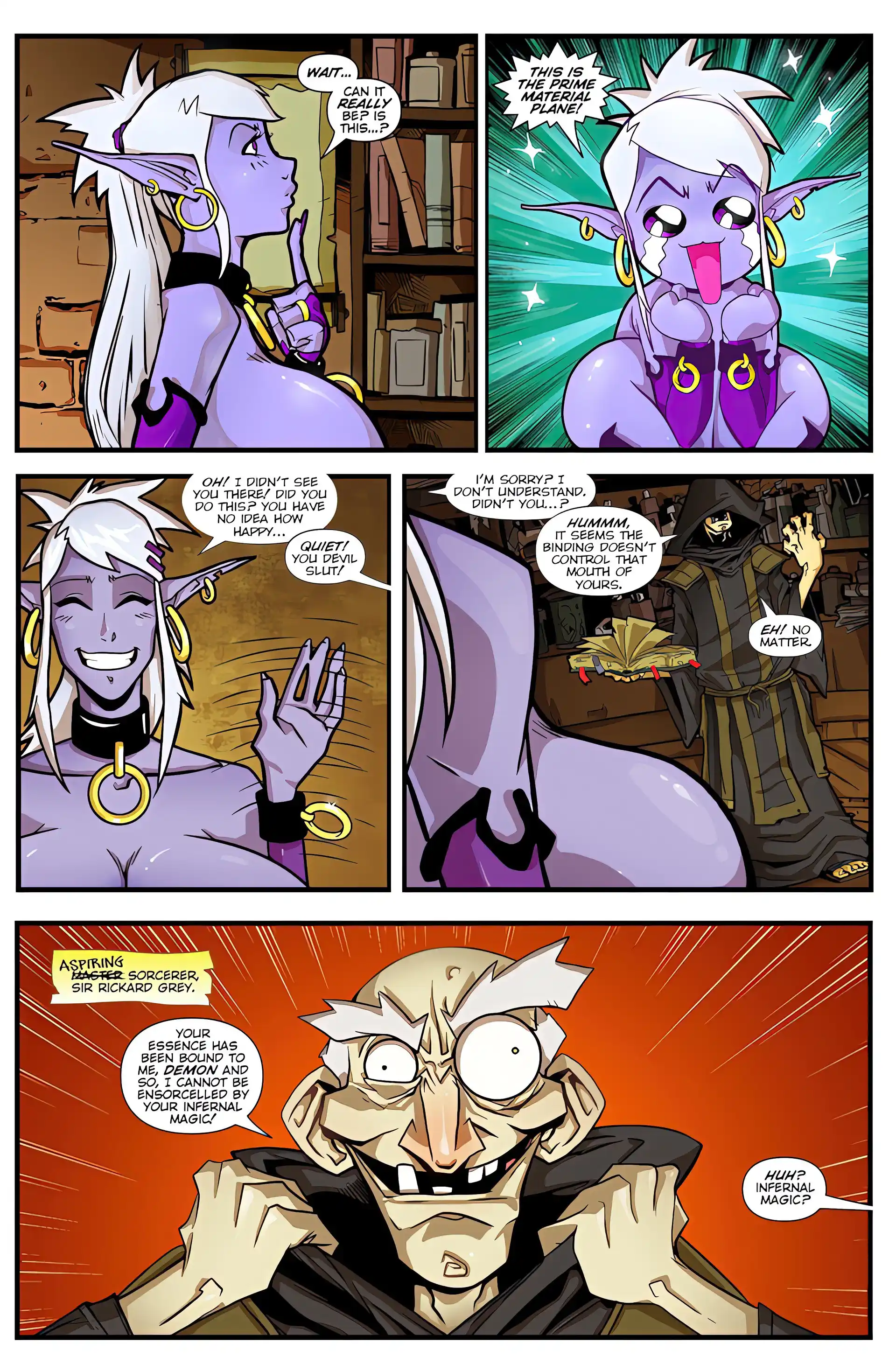 HOT Main Comic Series Summoning - Chapter 1 page 8