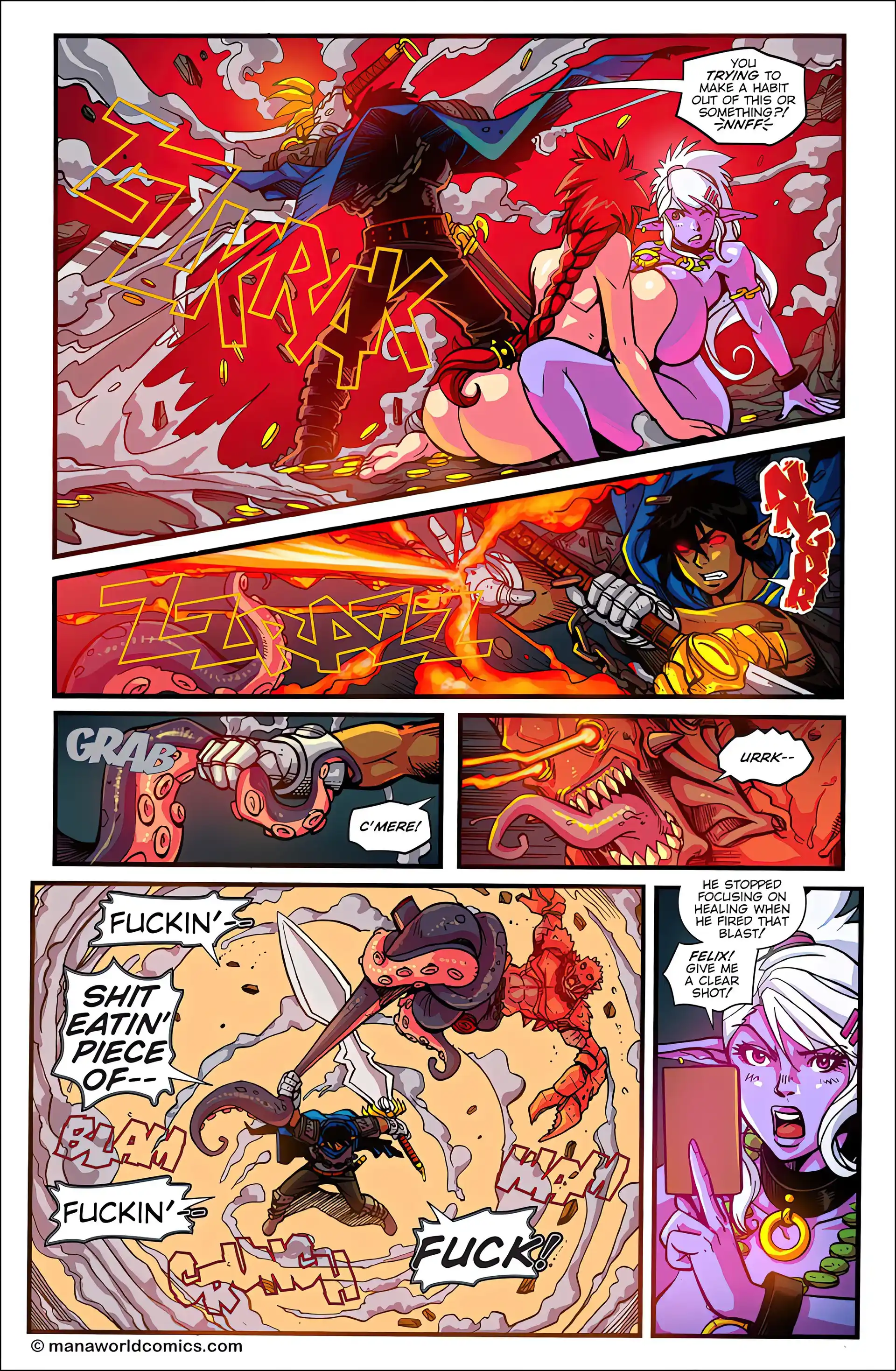 HOT Main Comic Series In The Red - Chapter 12 page 8