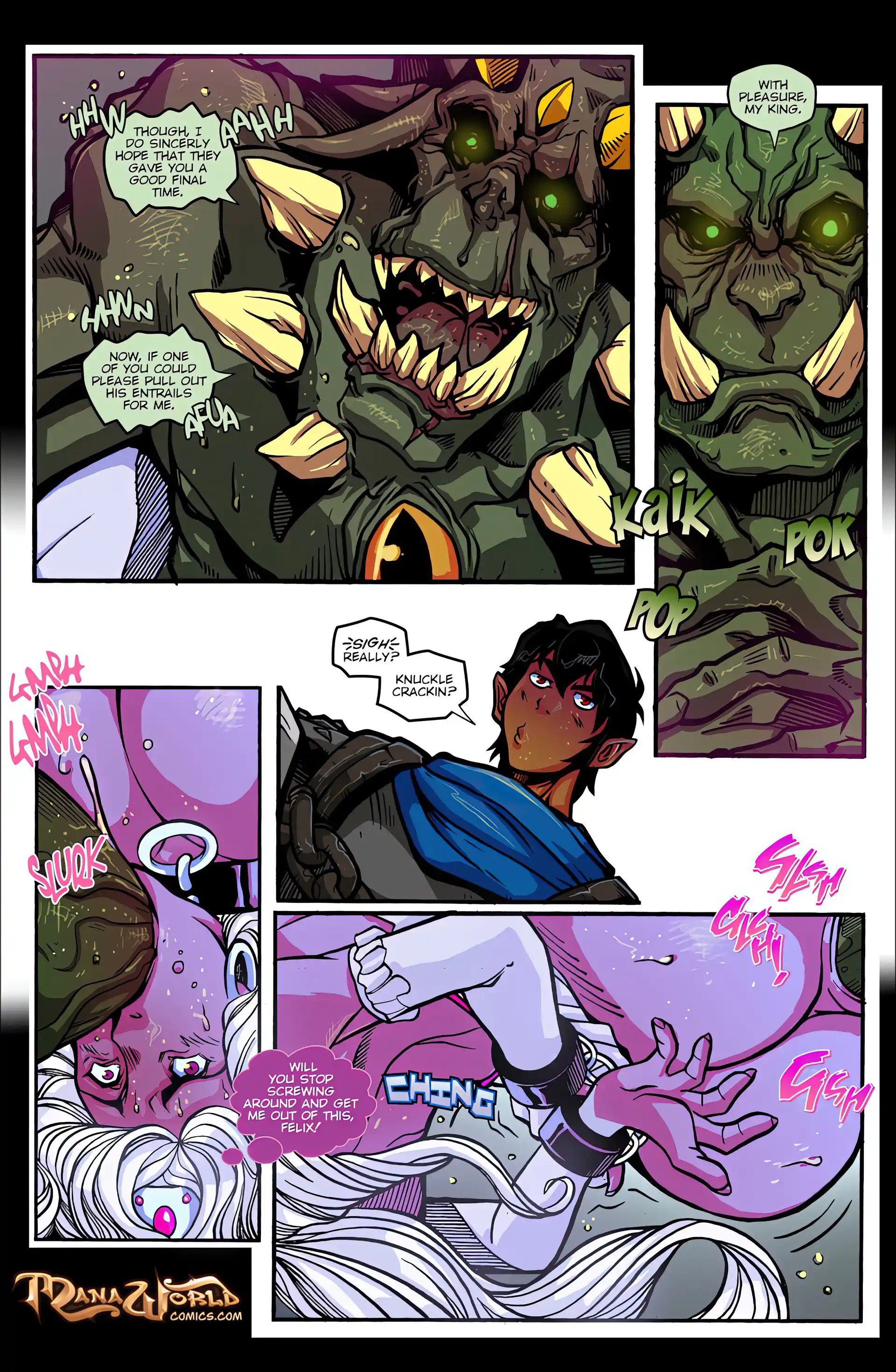 HOT Main Comic Series Unholy Matrimony - Chapter 19 page 4