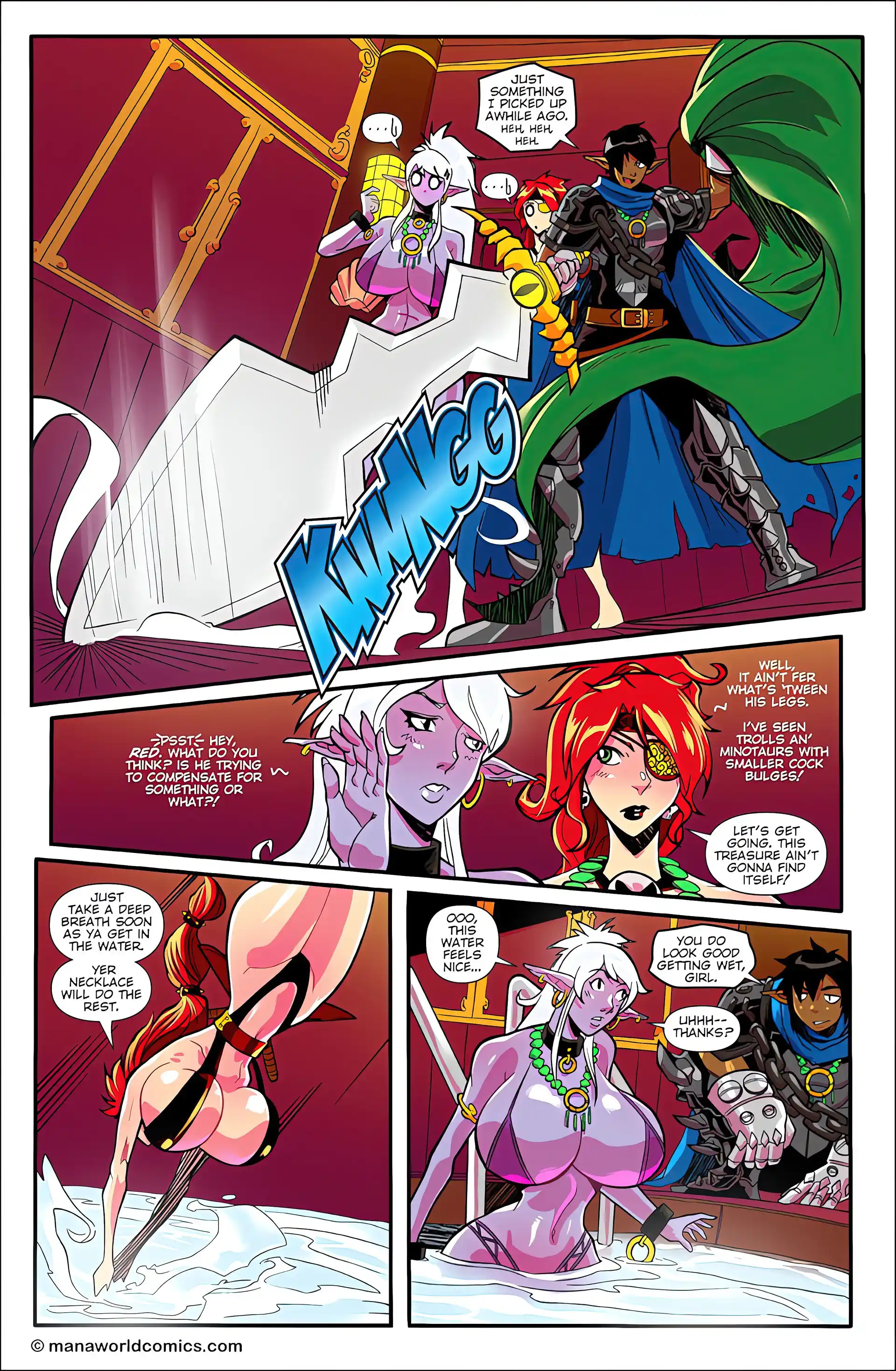HOT Main Comic Series Get Wet - Chapter 9 page 6