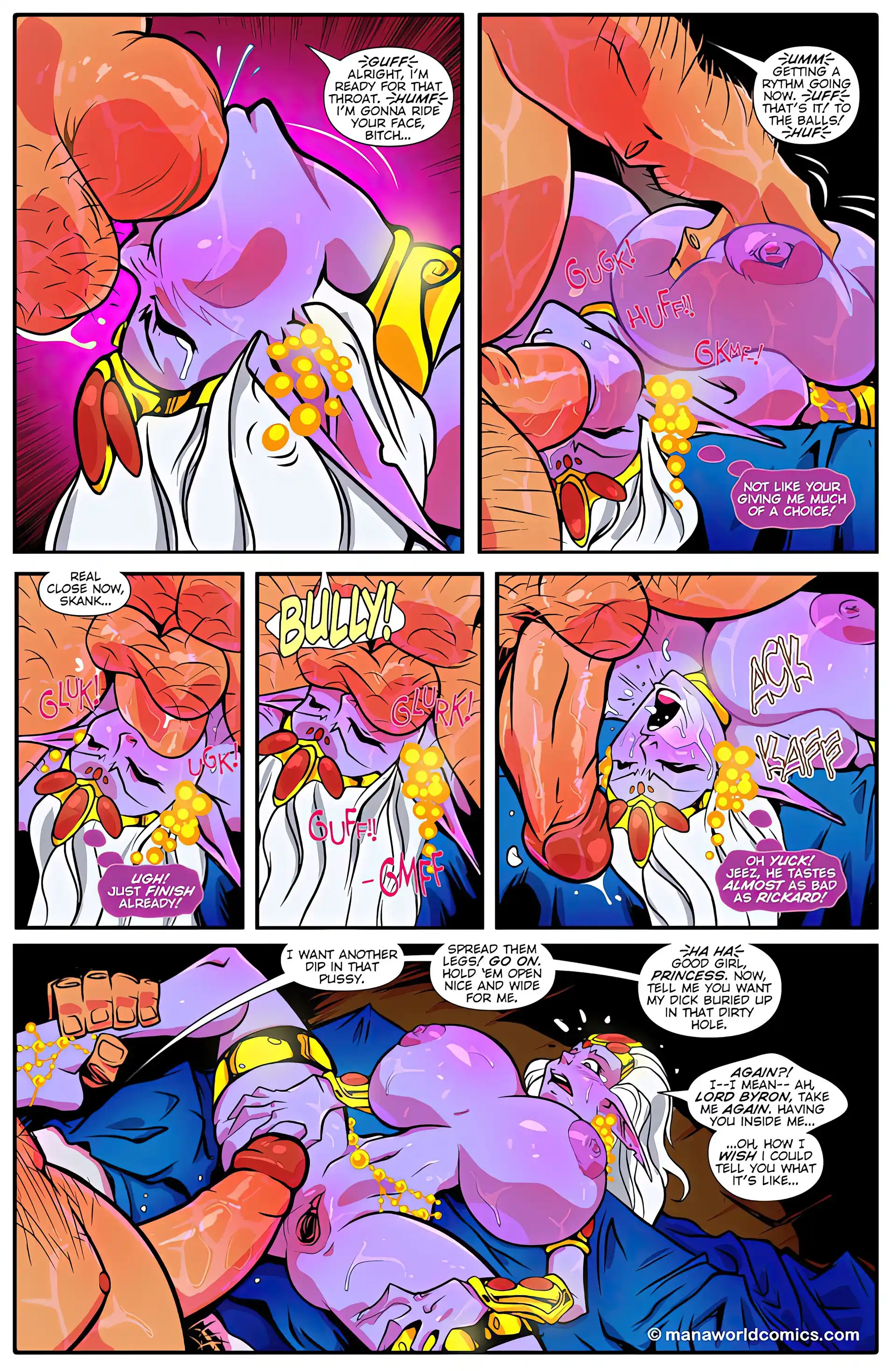 HOT Main Comic Series Royal Treatment - Chapter 3 page 8