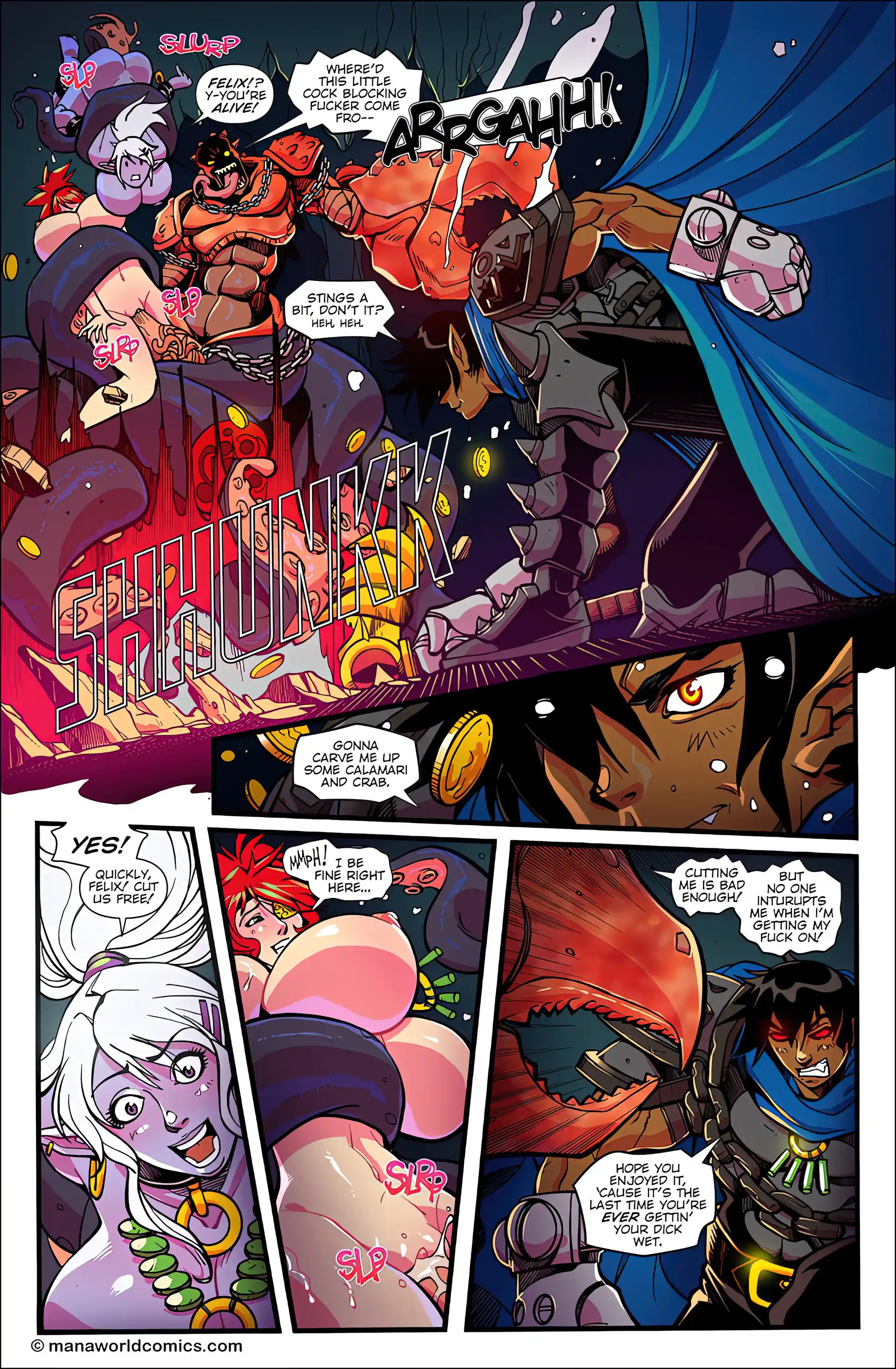 HOT Main Comic Series Blood In The Water - Chapter 11 page 4