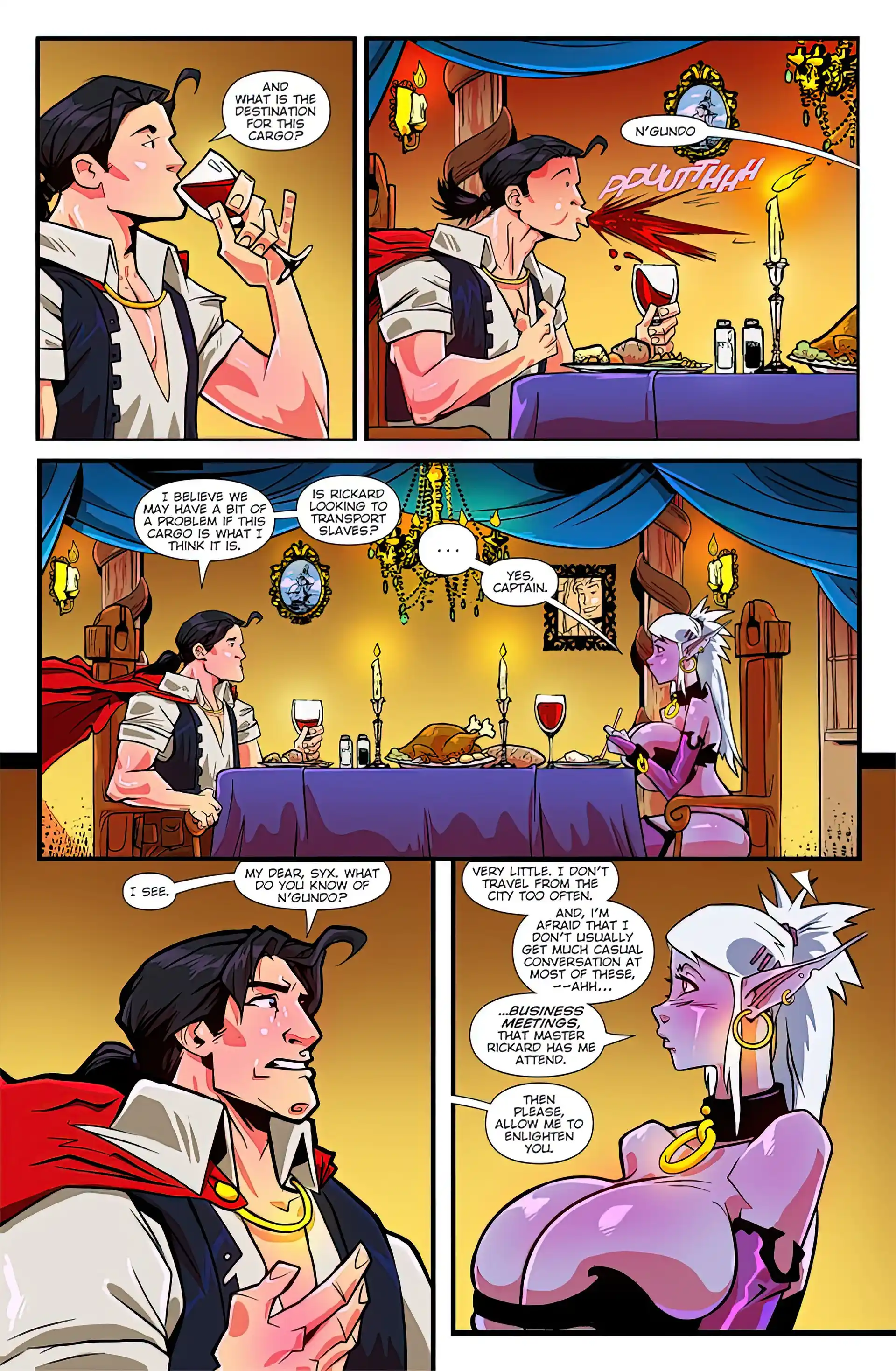 HOT Main Comic Series Cum Aboard - Chapter 5 page 5