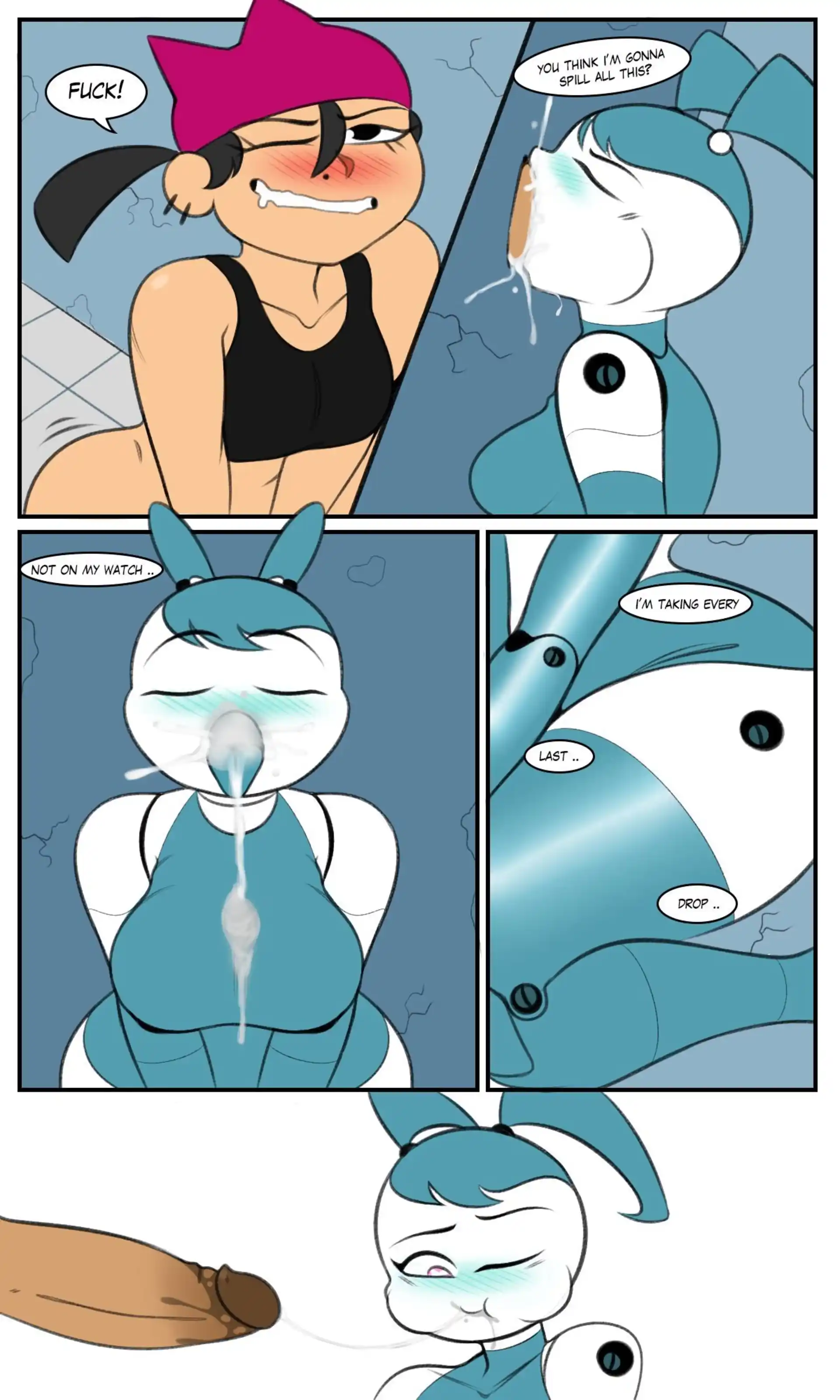 XJ-9 and the Glory Hole XJ-9 and the Glory Hole - Chapter 1 (My Life As A Teenage Robot) page 5