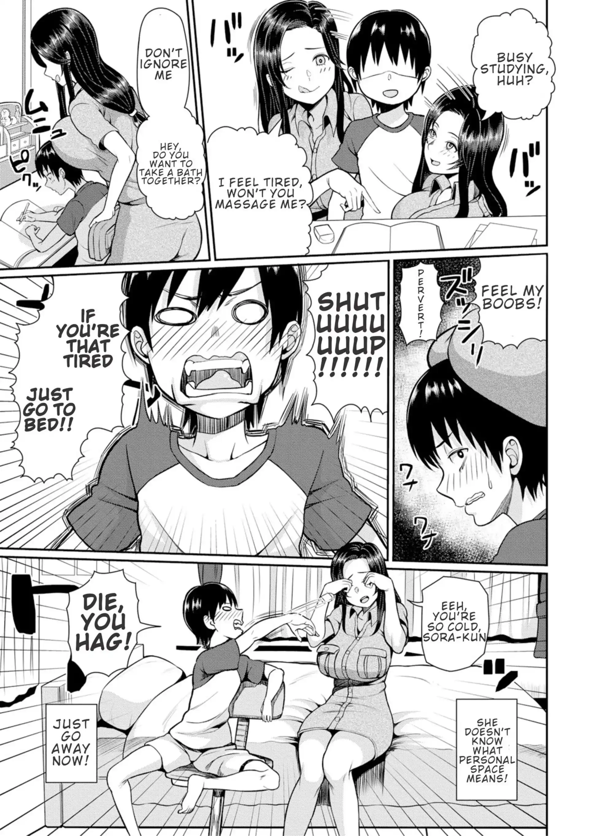 Freeloader College Girl And Shota Boy Freeloader College Girl And Shota Boy - Chapter 1 page 5