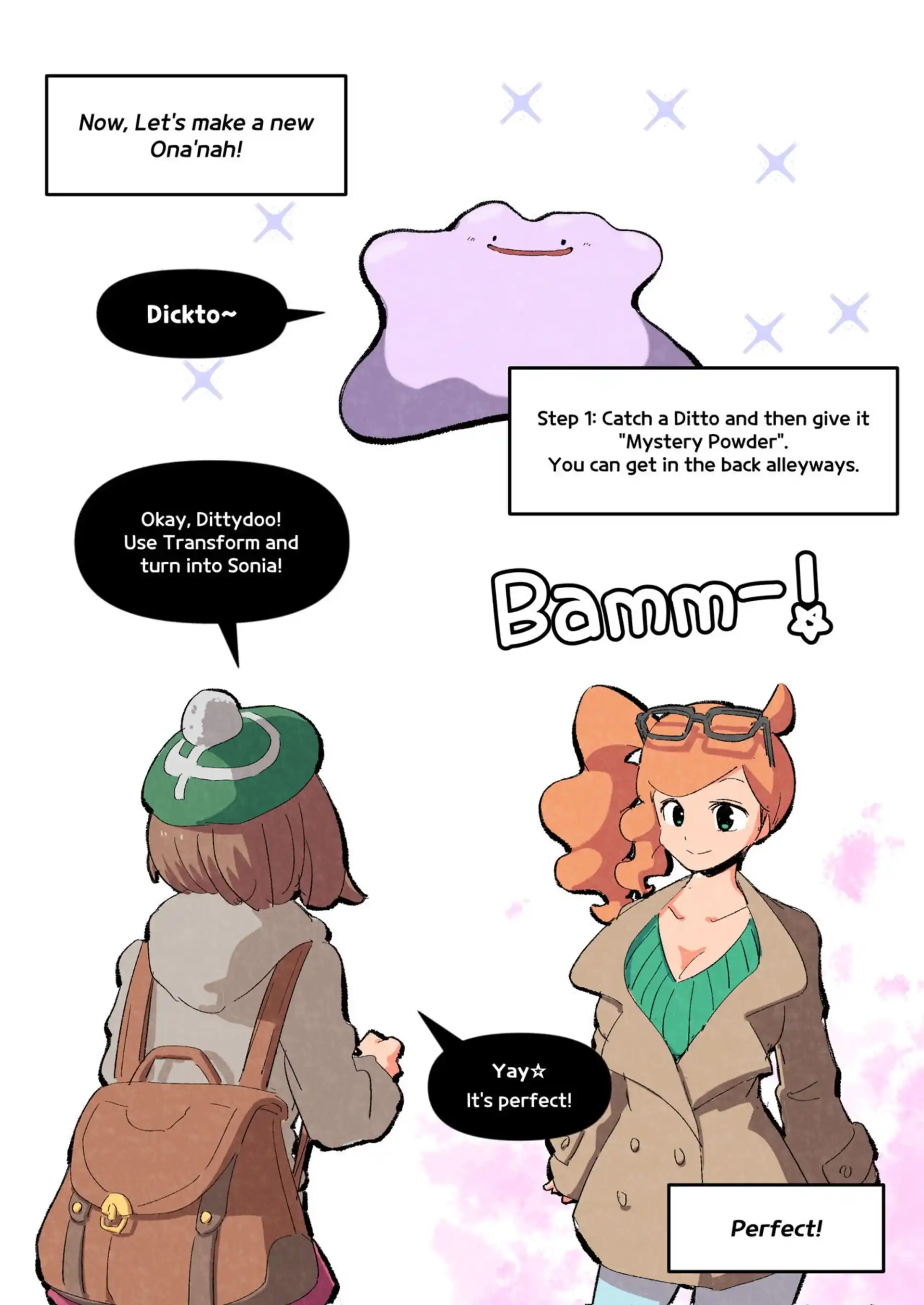 Introducing! Gallar’s new Pokemon, Ona’nah! Introducing! Gallar's new Pokemon, Ona'nah! - Chapter 1 (Pokemon) page 3