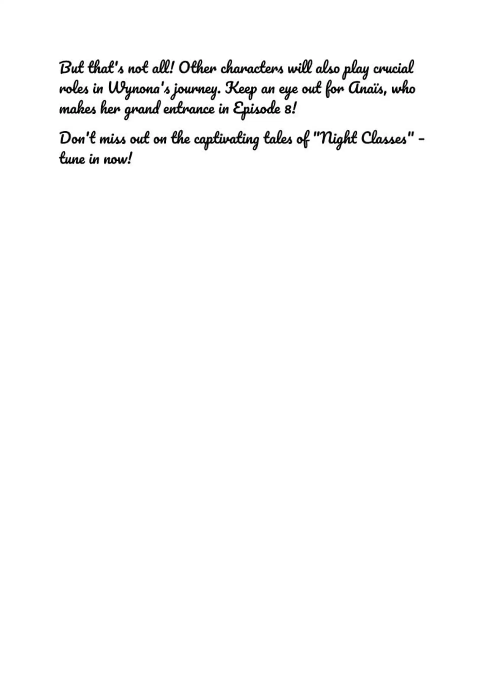 Night Classes Night Classes - Chapter 6 page 6