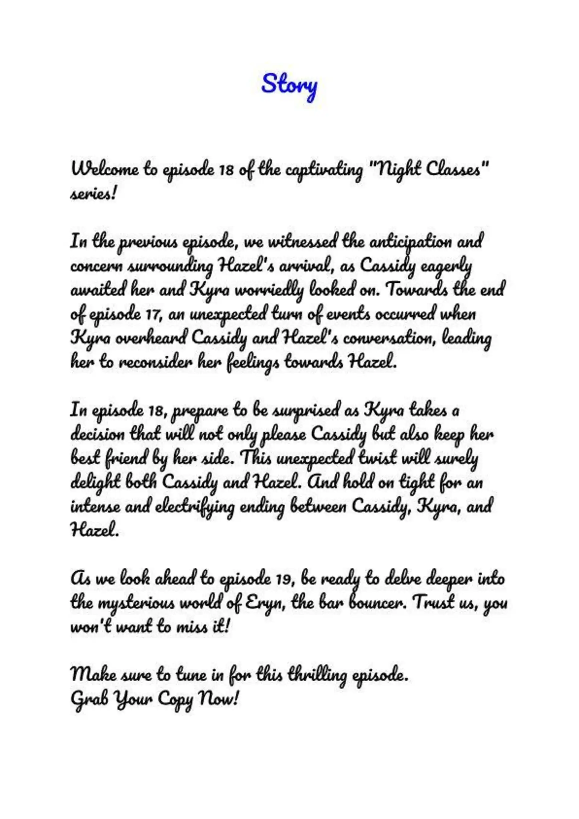 Night Classes Night Classes - Chapter 18 page 6