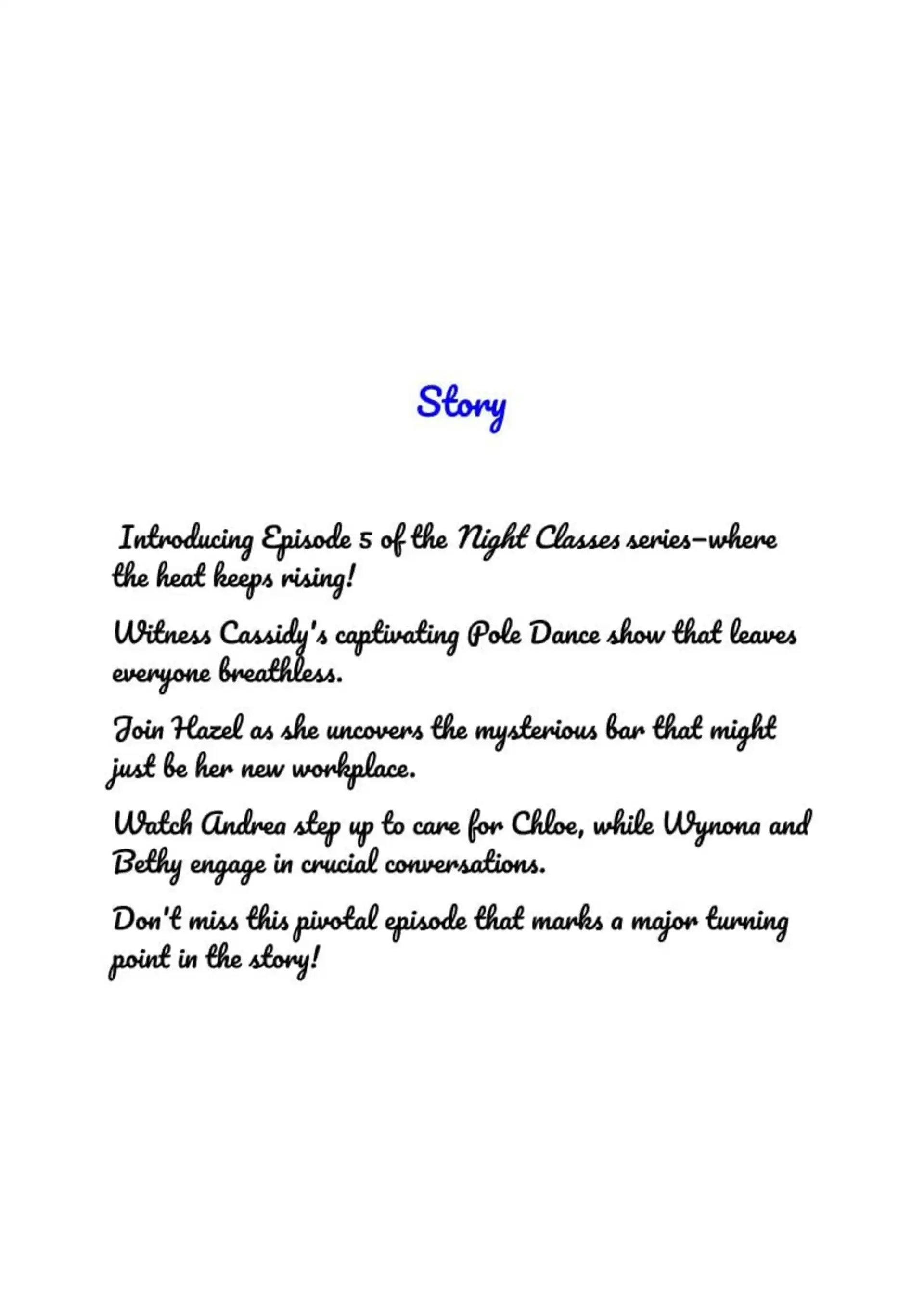 Night Classes Night Classes - Chapter 5 page 5