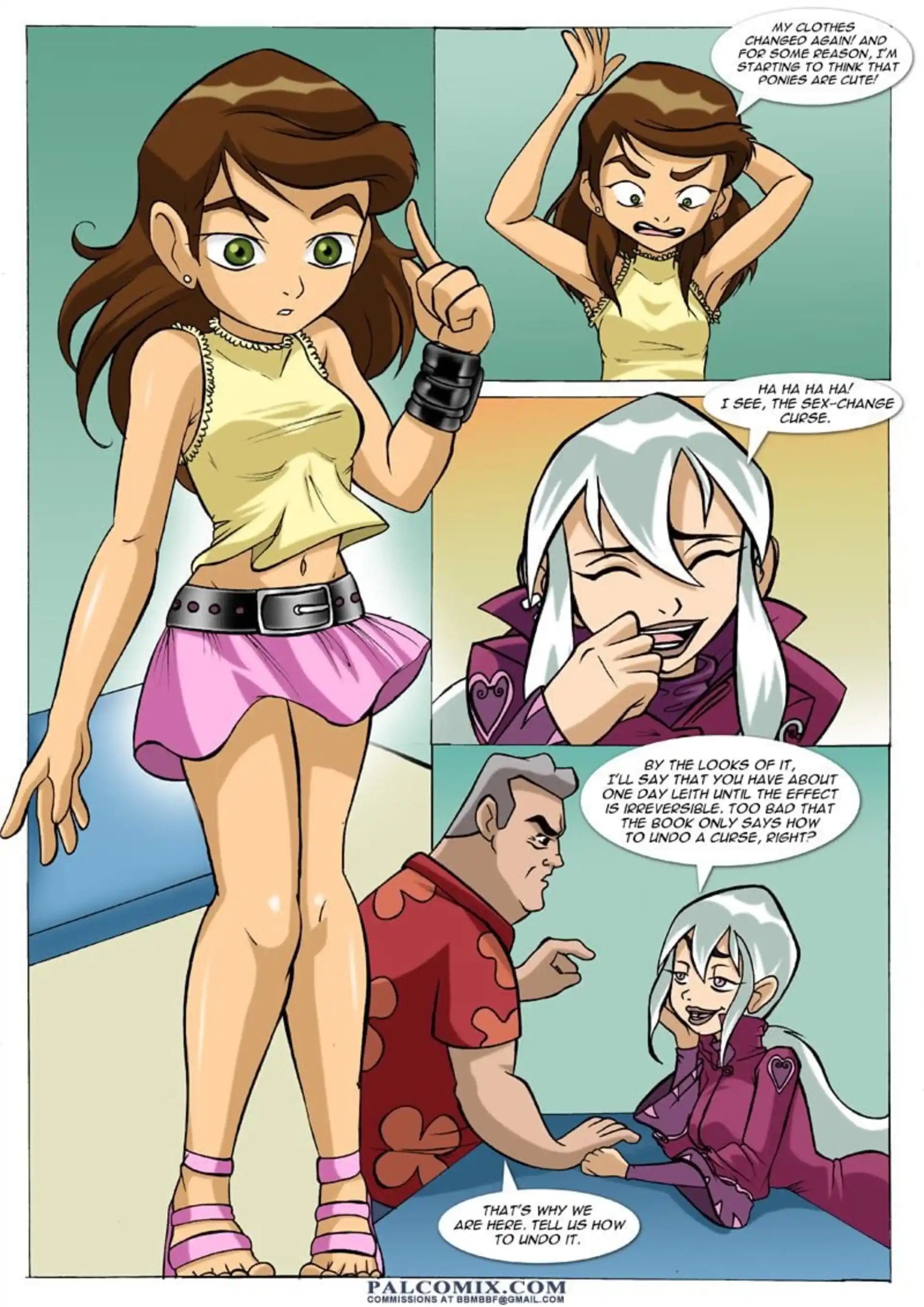 Ben’s New Experiences Ben's New Experiences - Chapter 1 (Ben 10) page 14