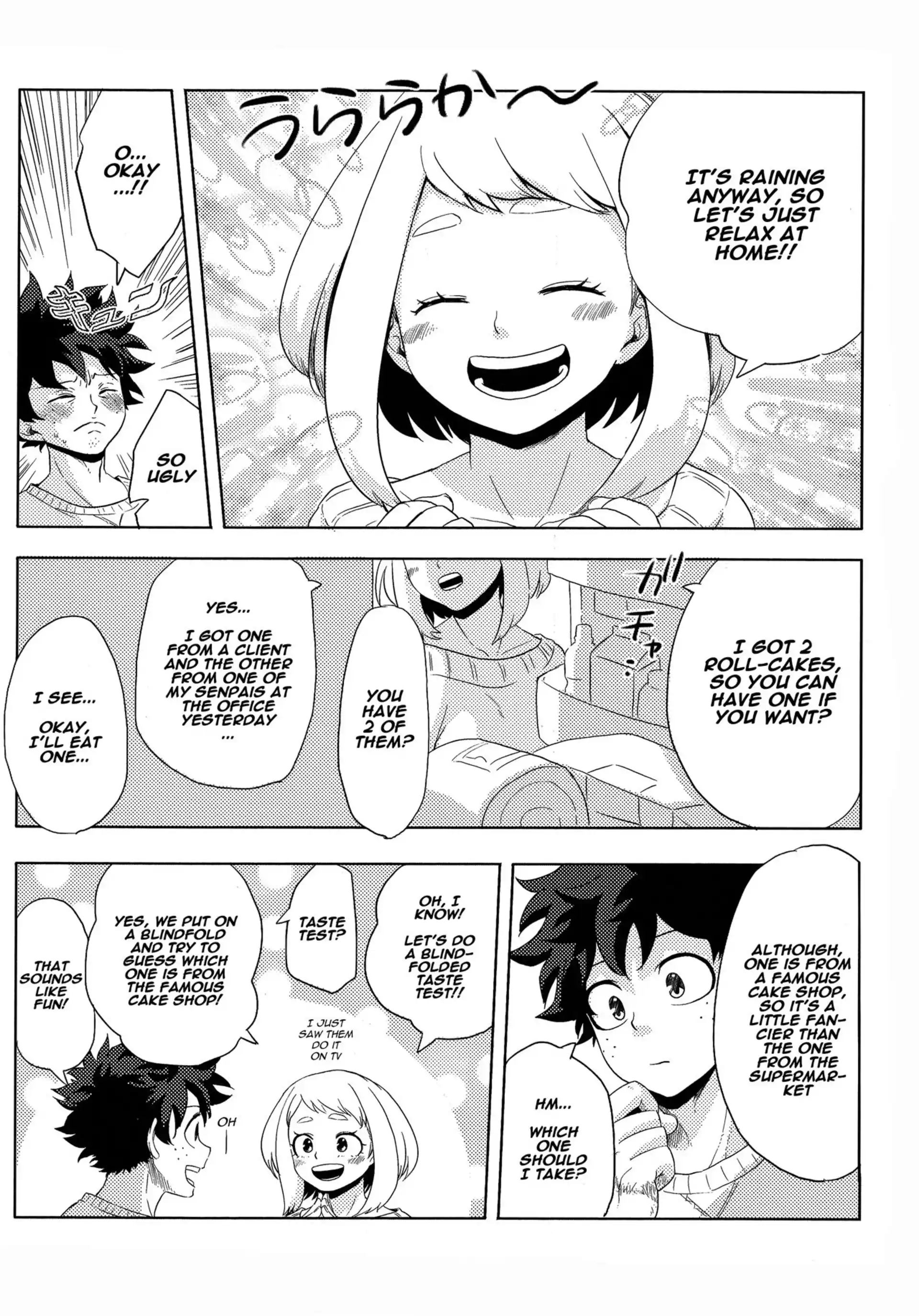 Blindfolded Tea Time Blindfolded Tea Time - Chapter 1 (My Hero Academia) page 4