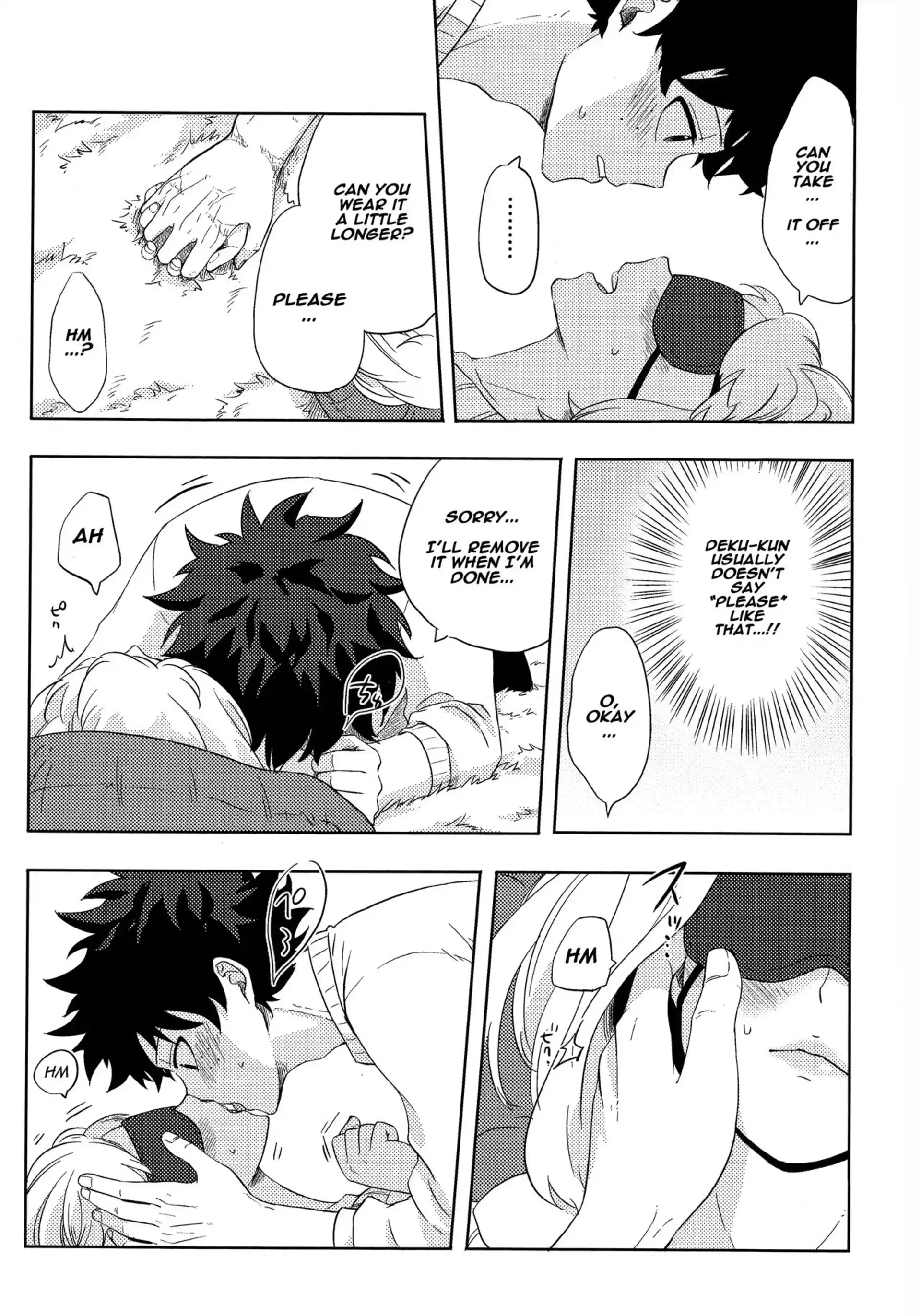 Blindfolded Tea Time Blindfolded Tea Time - Chapter 1 (My Hero Academia) page 8