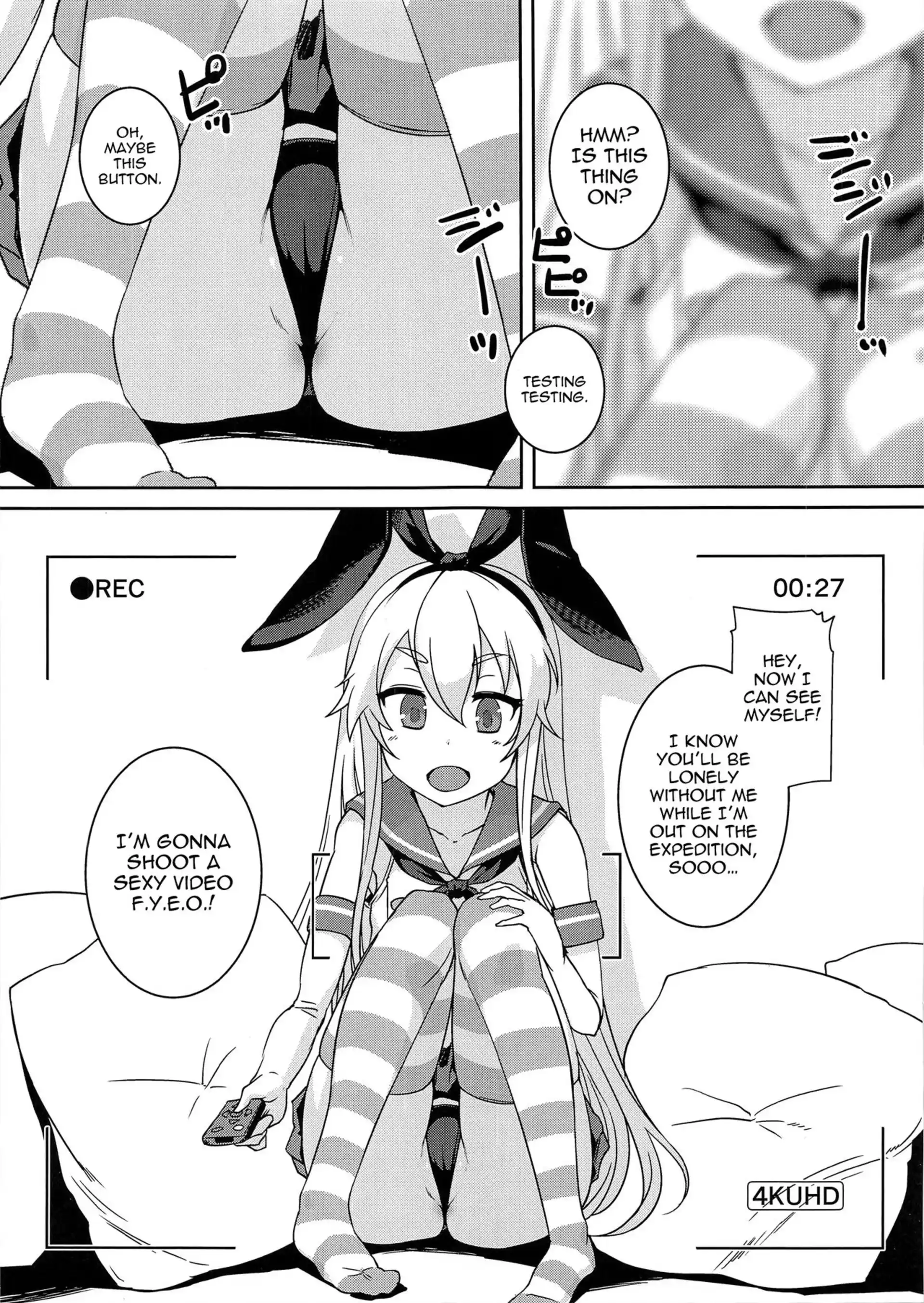 Shimakaze With Admiral’s Big… Shimakaze With Admiral's Big... - Chapter 2 (Kantai Collection -KanColle-) page 3