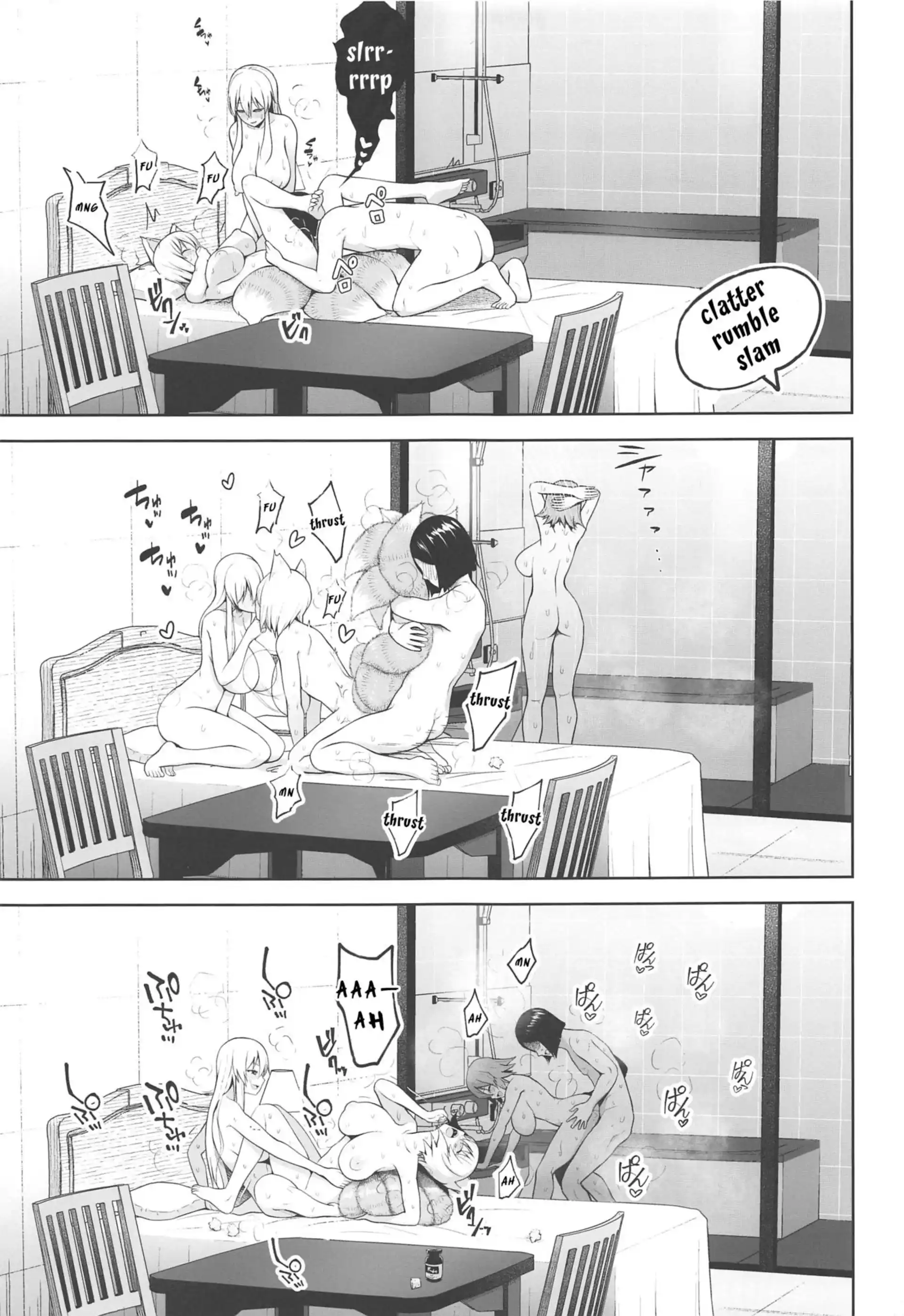 Cum 1000 Times Or You’re Stu1k Here All You Can Creampie Impregnation Chamber Harem - Chatper 2 (Touhou Project) page 8