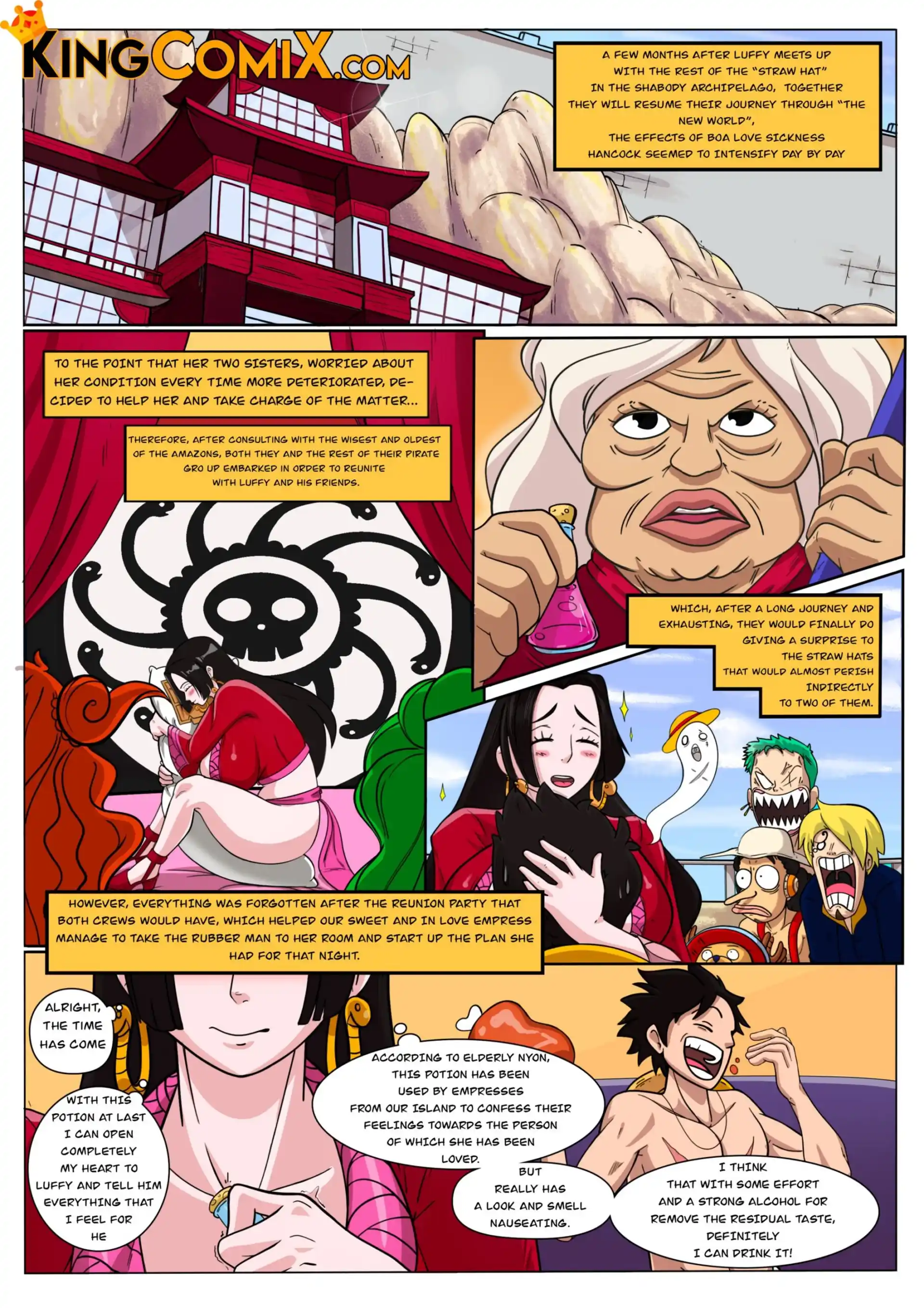 The Deep Desire Of An Amazon The Deep Desire Of An Amazon - Chapter 1 (One Piece) page 3