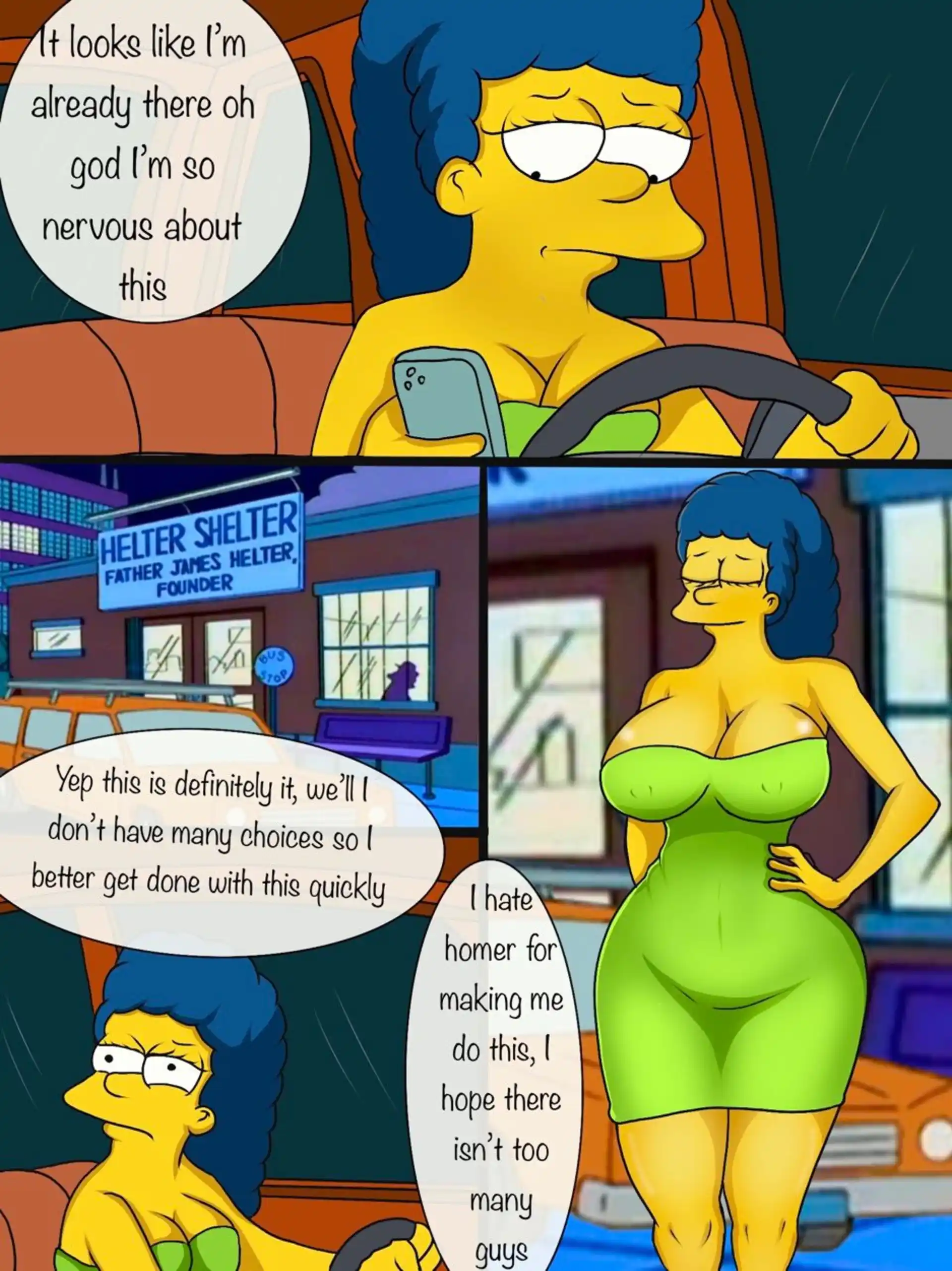 Homeless Lucky Day Homeless Lucky Day - Chapter 1 (The Simpsons) page 6