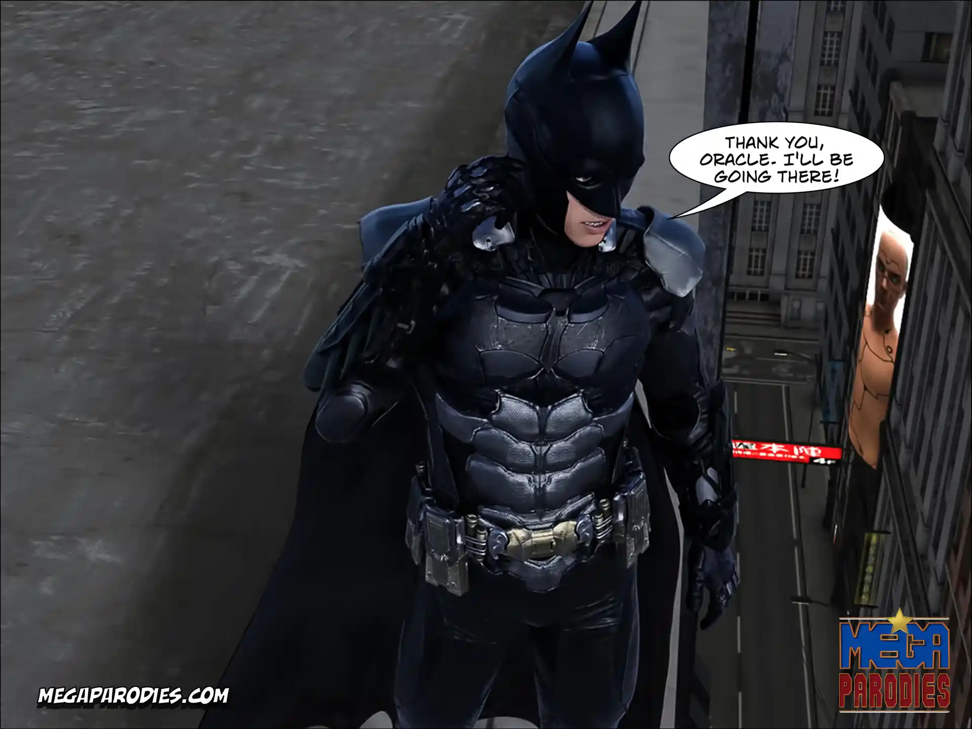The Pervert Bat! The Pervert Bat! - Chapter 1 (Batman) page 4