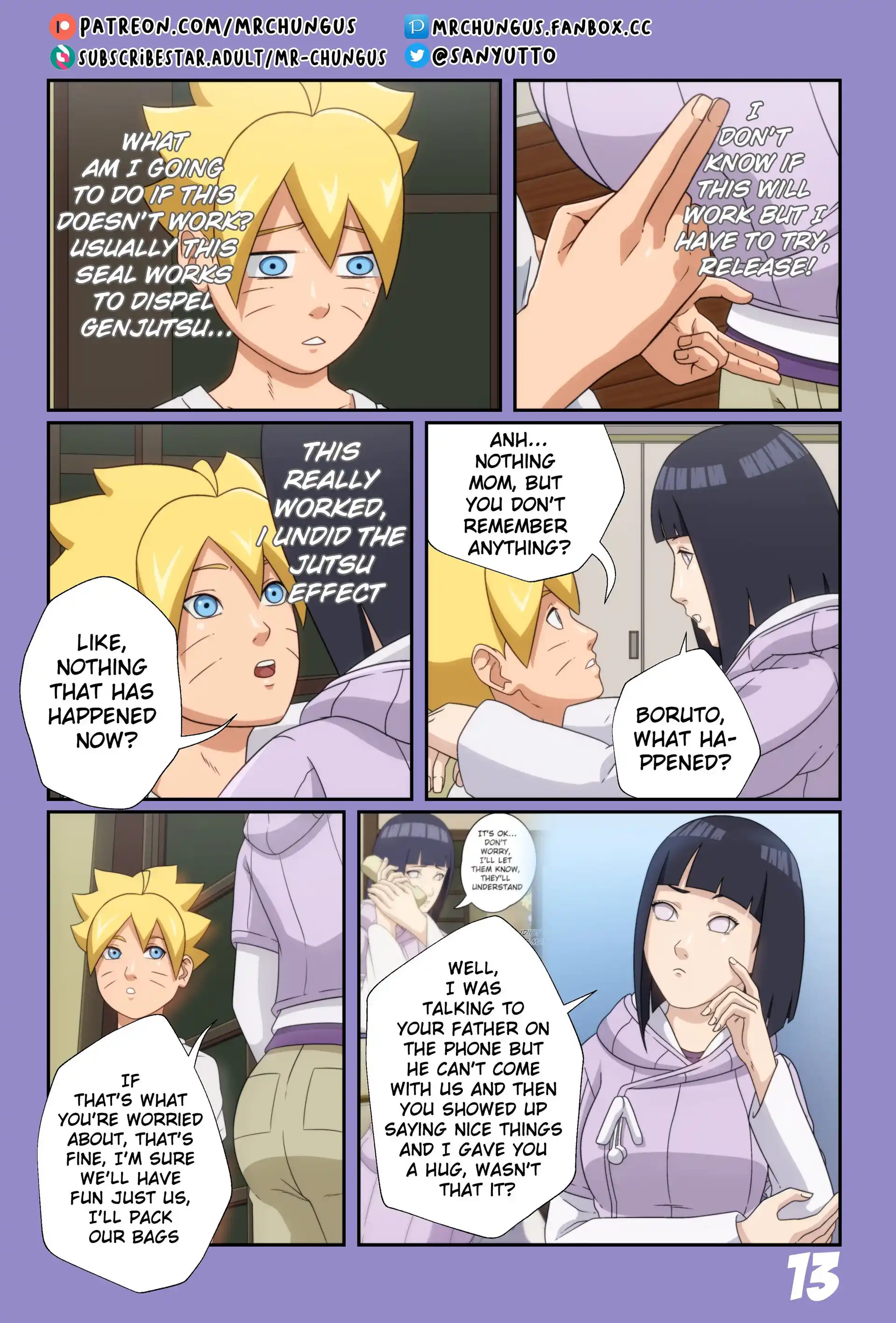 Boruto’s Erotic Adventure Boruto's Erotic Adventure - Chapter 2 (Boruto) page 14