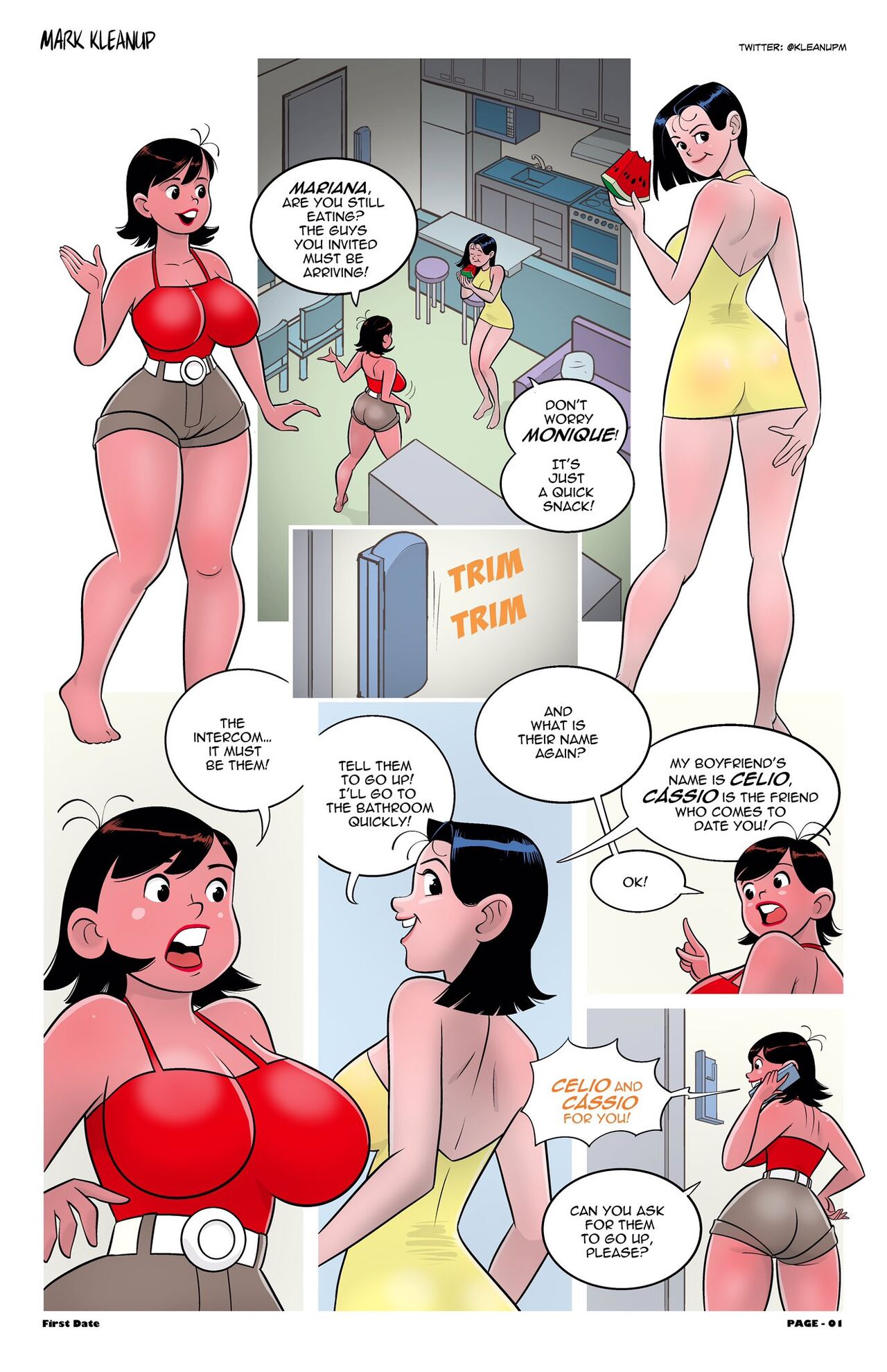 First Date First Date - Chapter 1 page 1