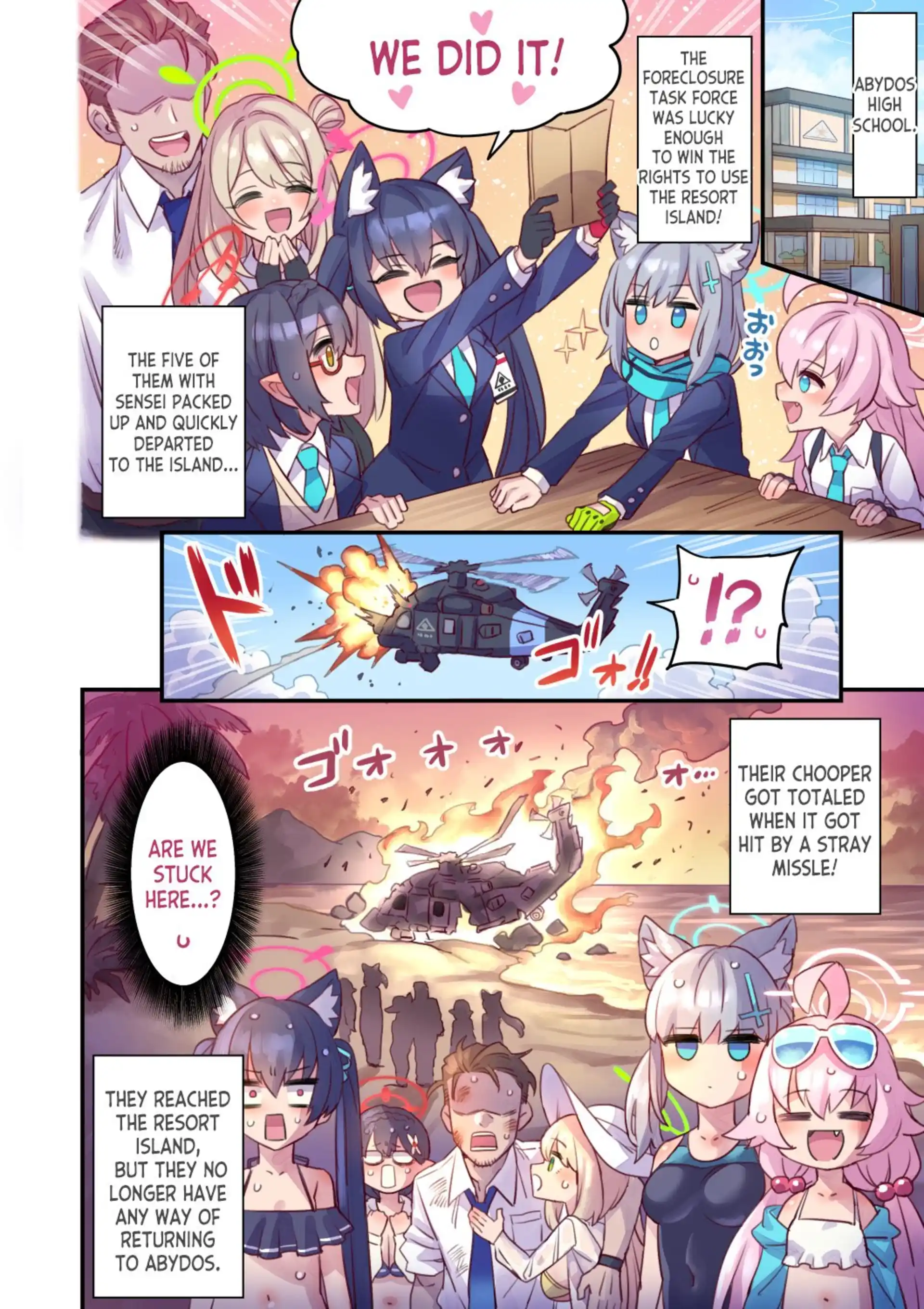 A book that crosses the line A book that crosses the line - Chapter 3 (Blue Archive) page 3