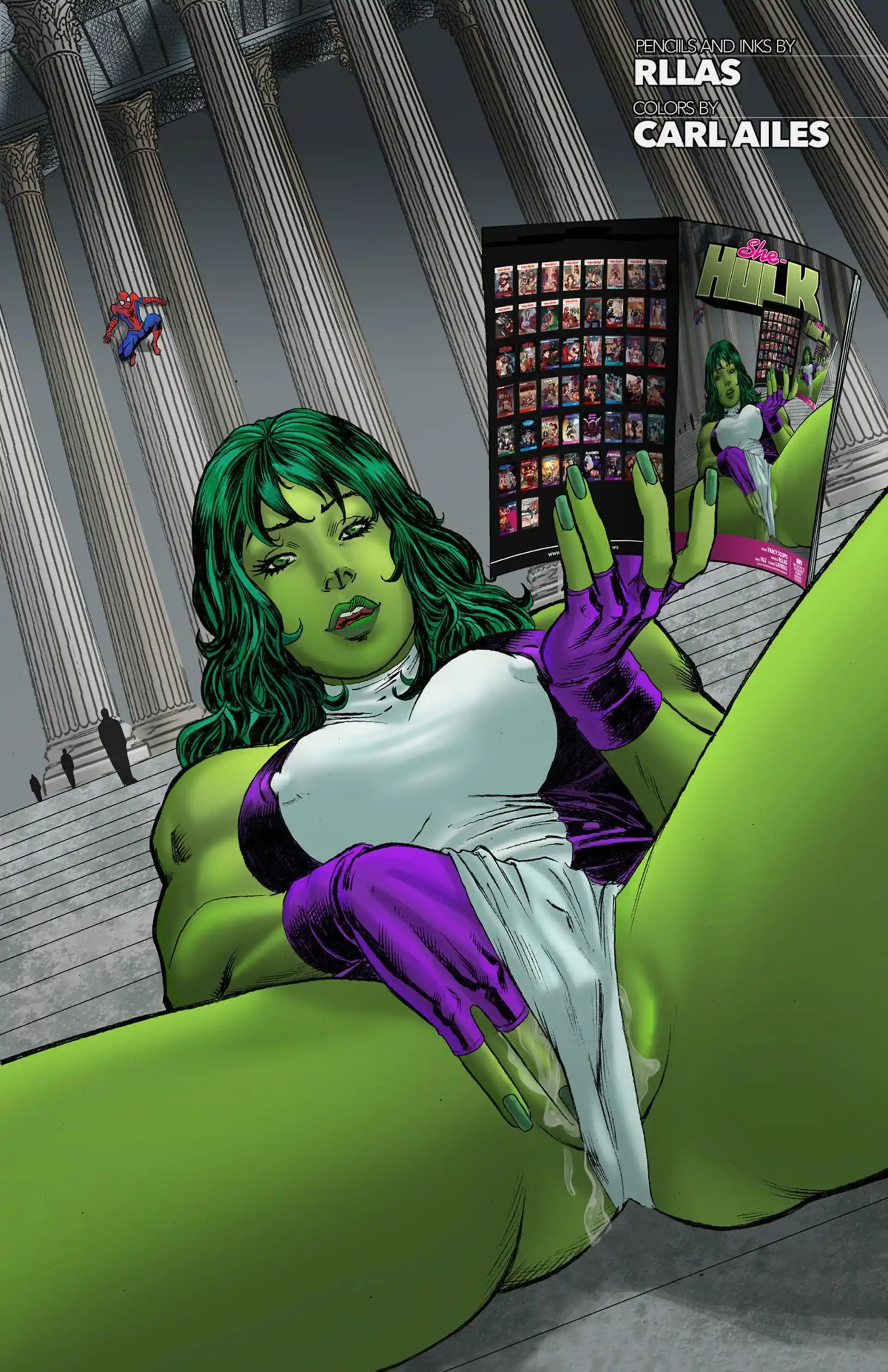 She-Hulk She-Hulk - Chapter 1 (Savage She-Hulk , Spider-Man) page 11