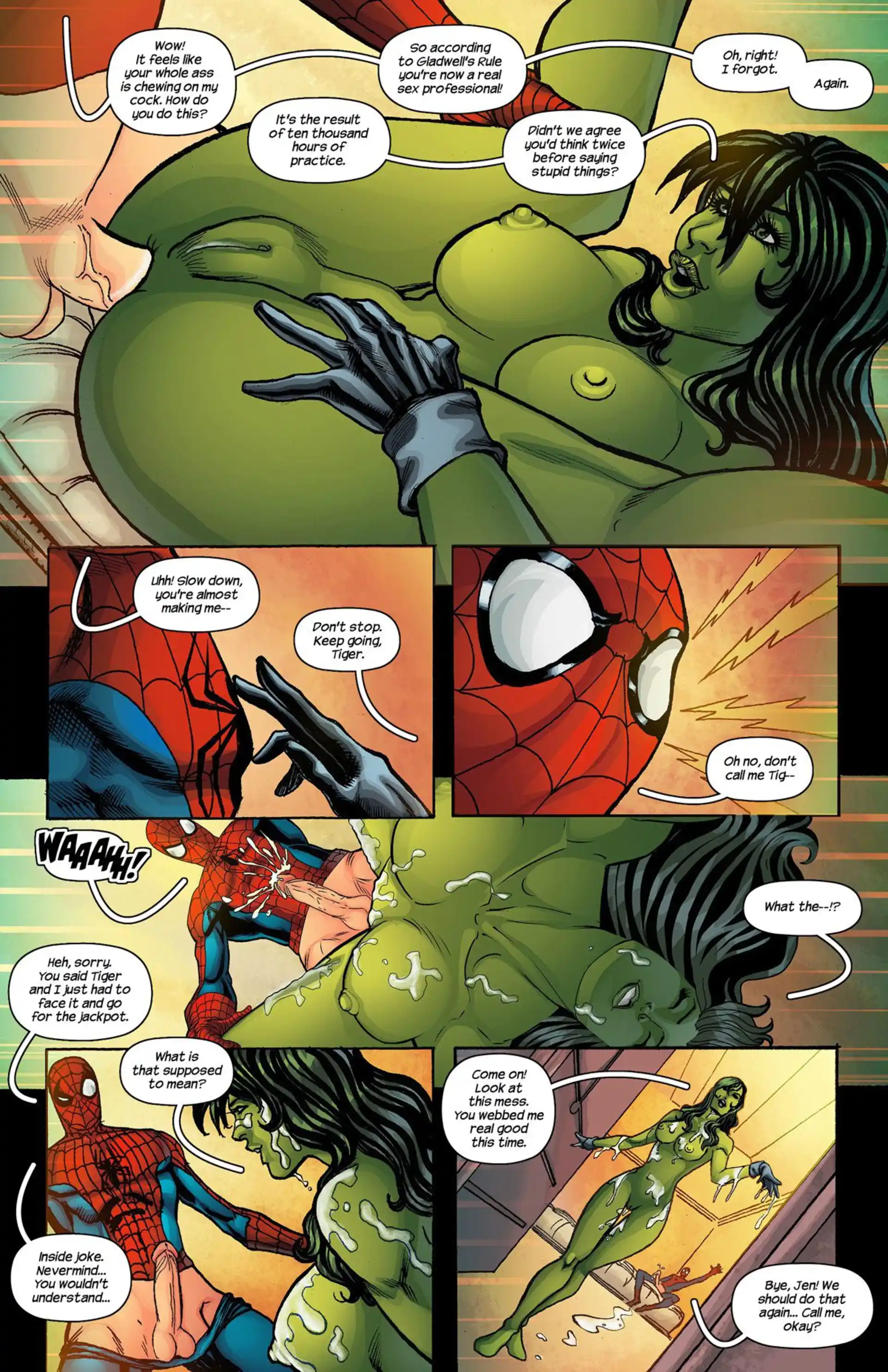 She-Hulk She-Hulk - Chapter 1 (Savage She-Hulk , Spider-Man) page 9