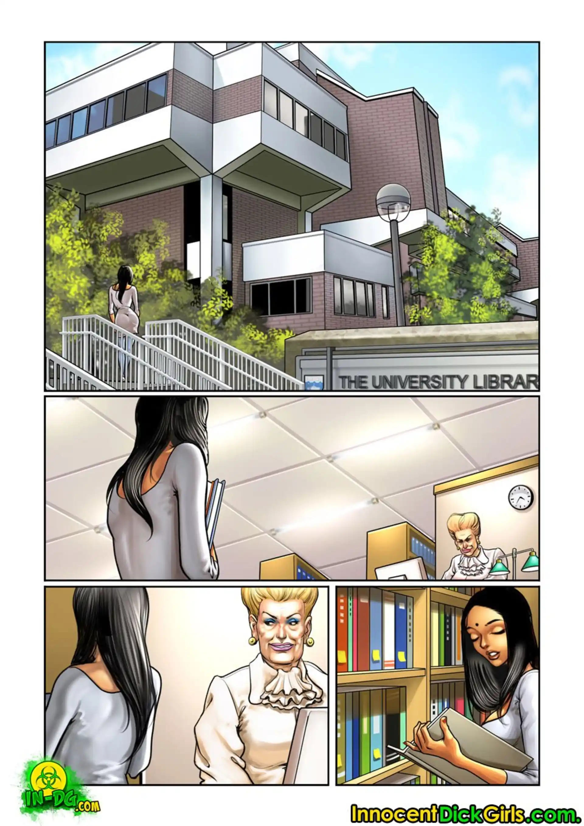 Quiet In The Library – Priya, Kala Quiet In The Library - Chapter 1 page 2