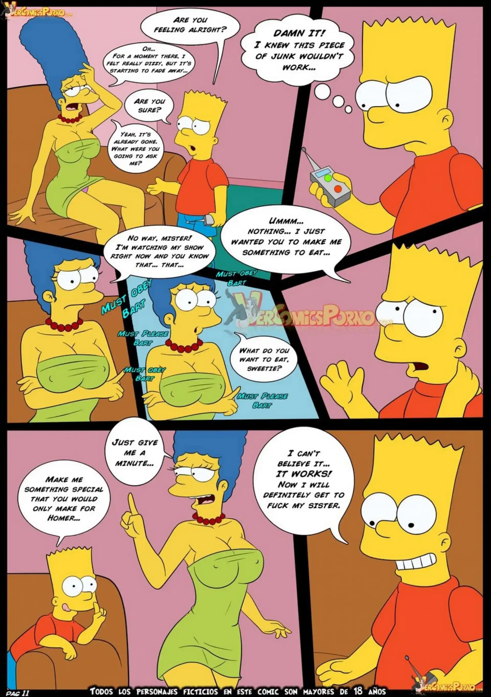 Simpso-Rama! Simpso-Rama! - Chapter 1 (The Simpsons , Futurama) page 12