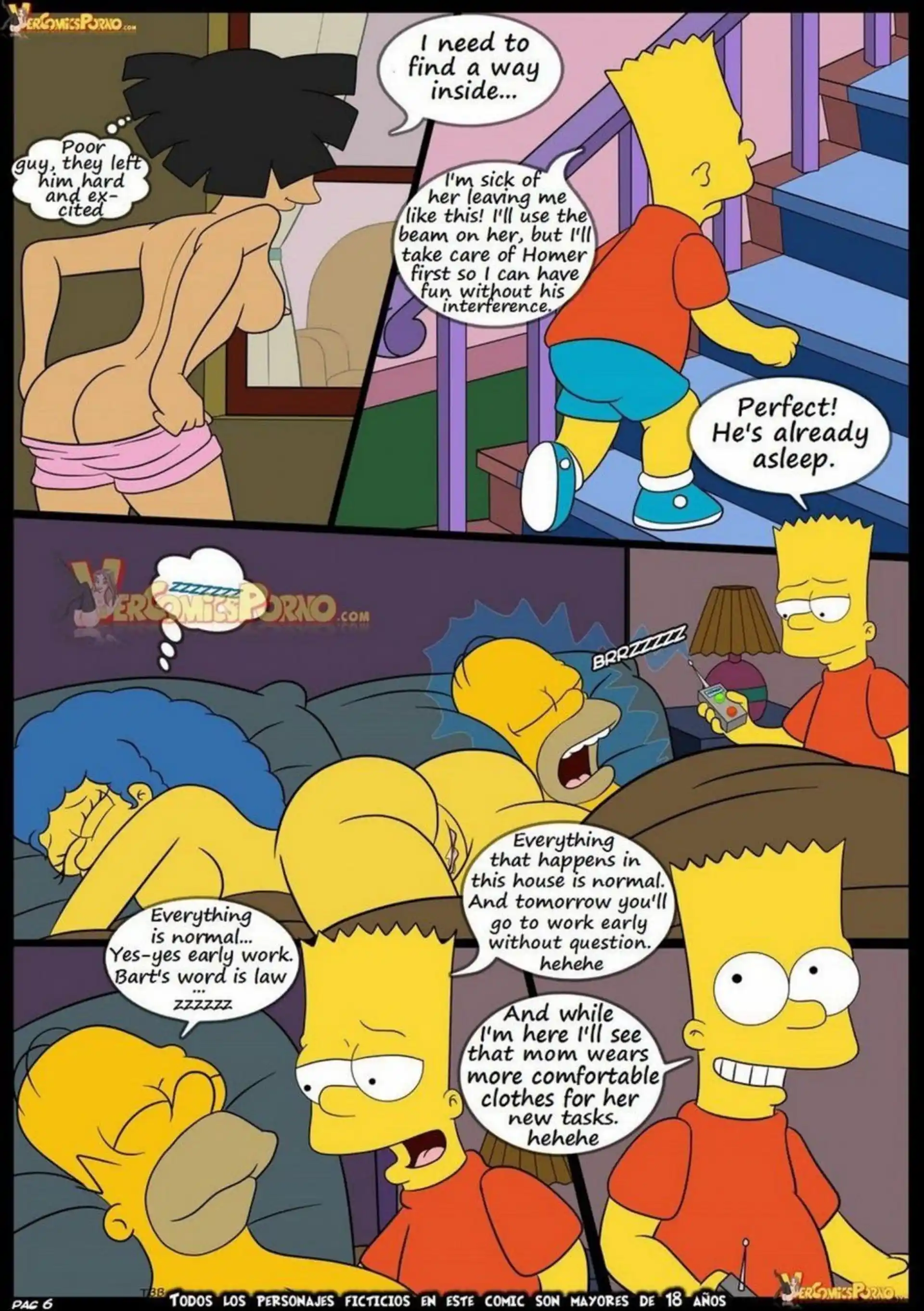 Simpso-Rama! Simpso-Rama! - Chapter 2 (The Simpsons , Futurama) page 7